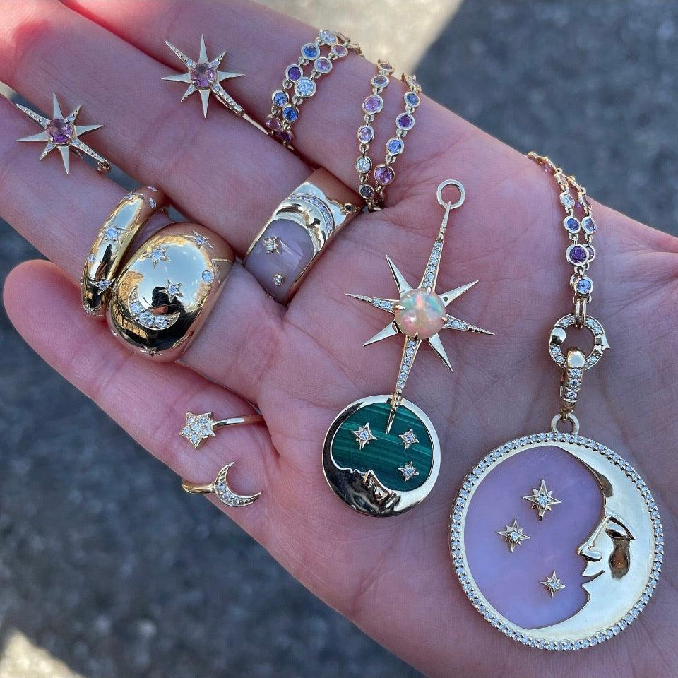 Celestial Transformer Earrings-Earring-Eden Presley Fine Jewelry