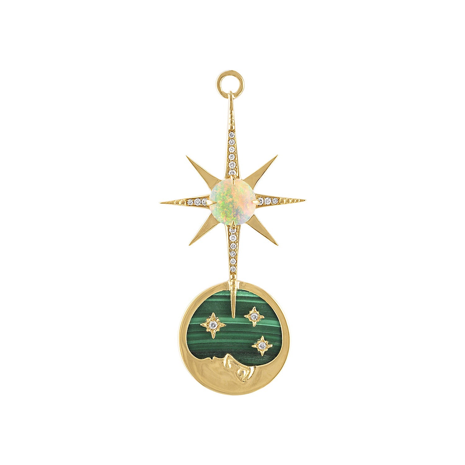 Celestial Transformer Earrings-Earring-Eden Presley Fine Jewelry