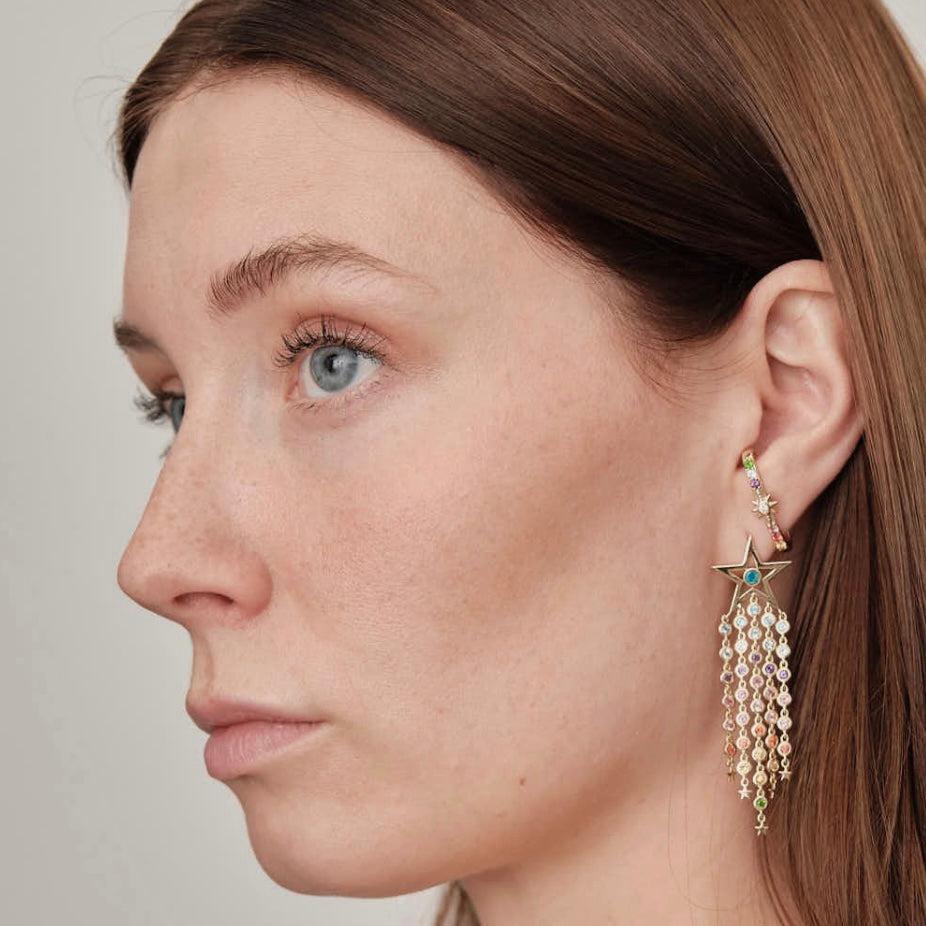Cosmic Bar Stud-Earrings-Eden Presley Fine Jewelry