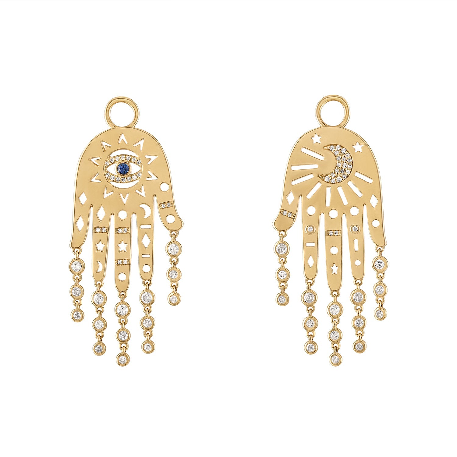 Divine Intervention drops-Necklace, pendant, necklaces, earring, earrings-Eden Presley Fine Jewelry