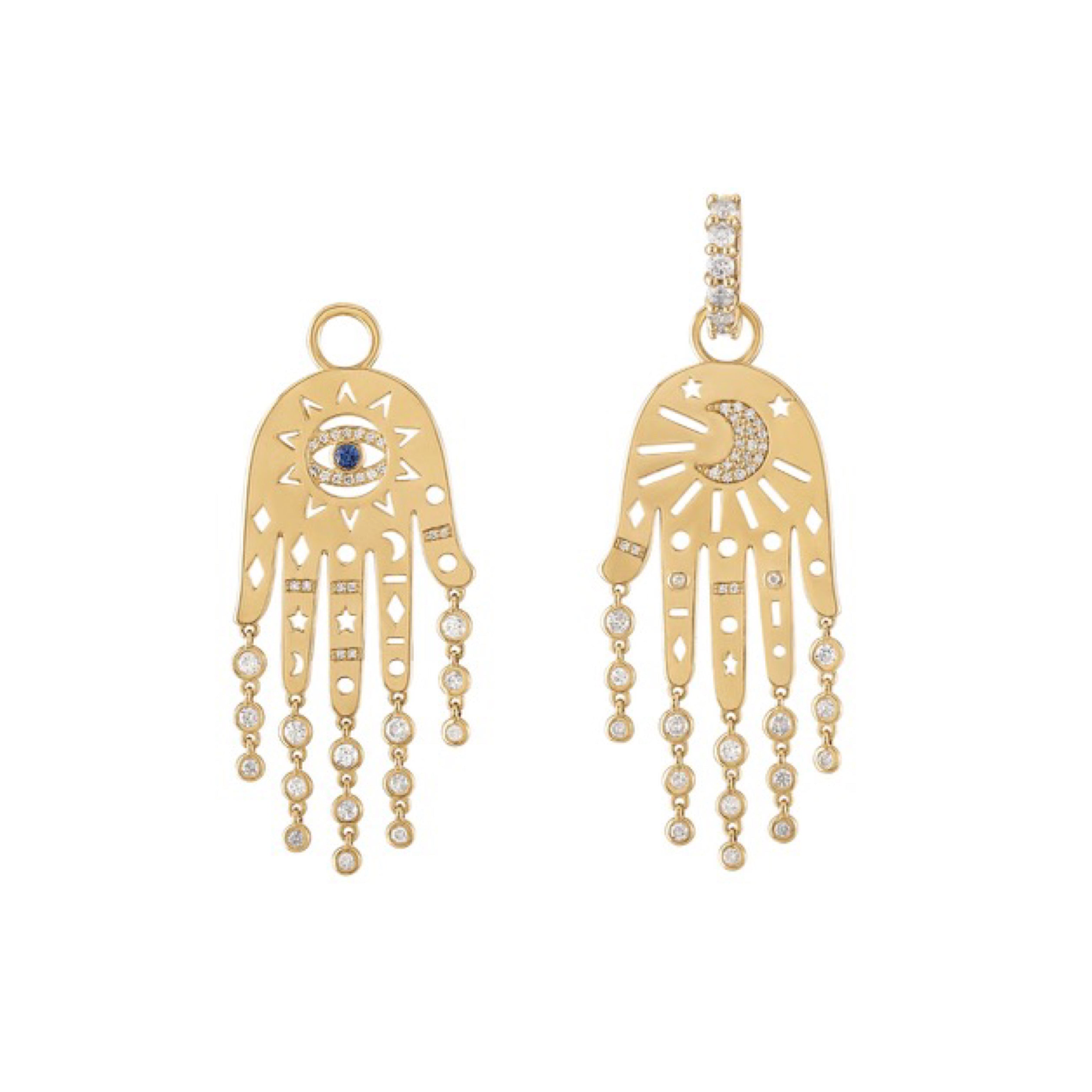 Divine Intervention drops-Necklace, pendant, necklaces, earring, earrings-Eden Presley Fine Jewelry