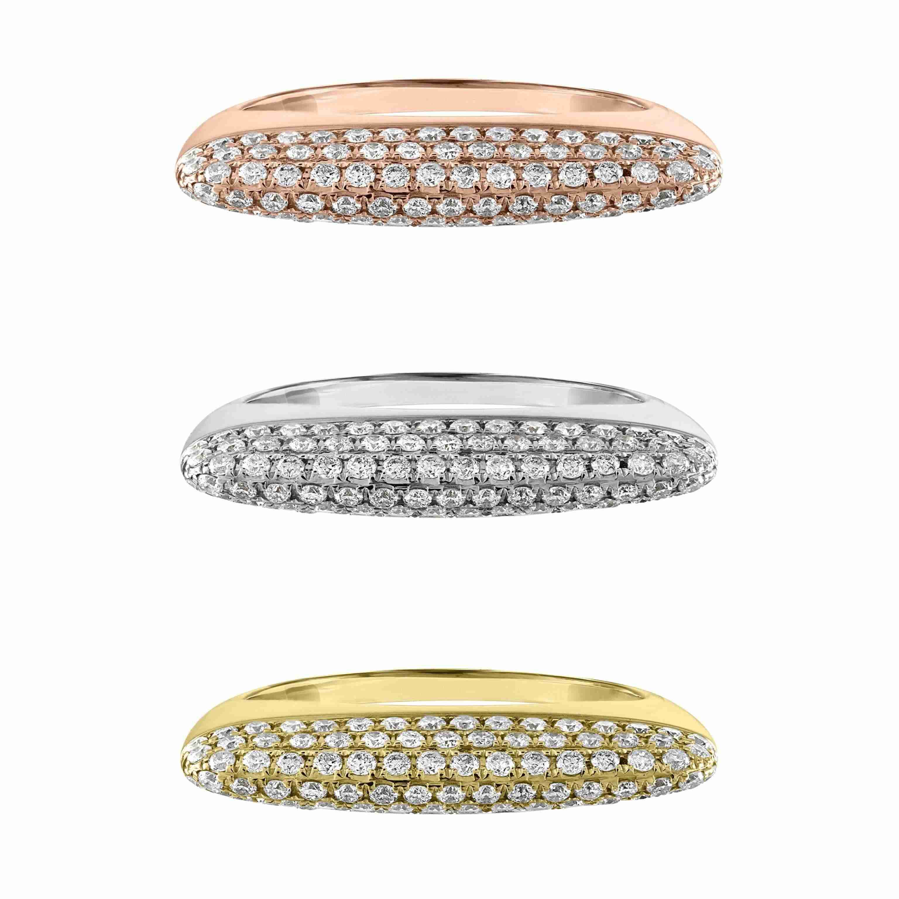 Eden Diamond Stack Ring-Look