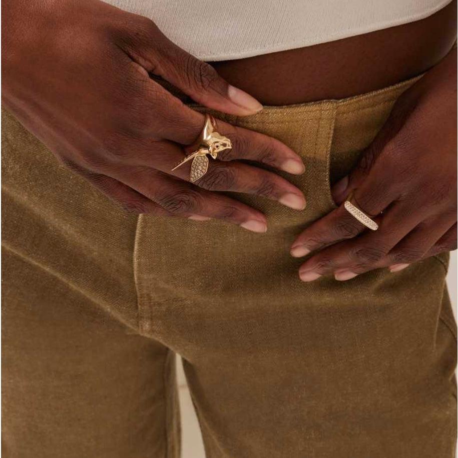 Eden Diamond Stack Ring-Lifestyle