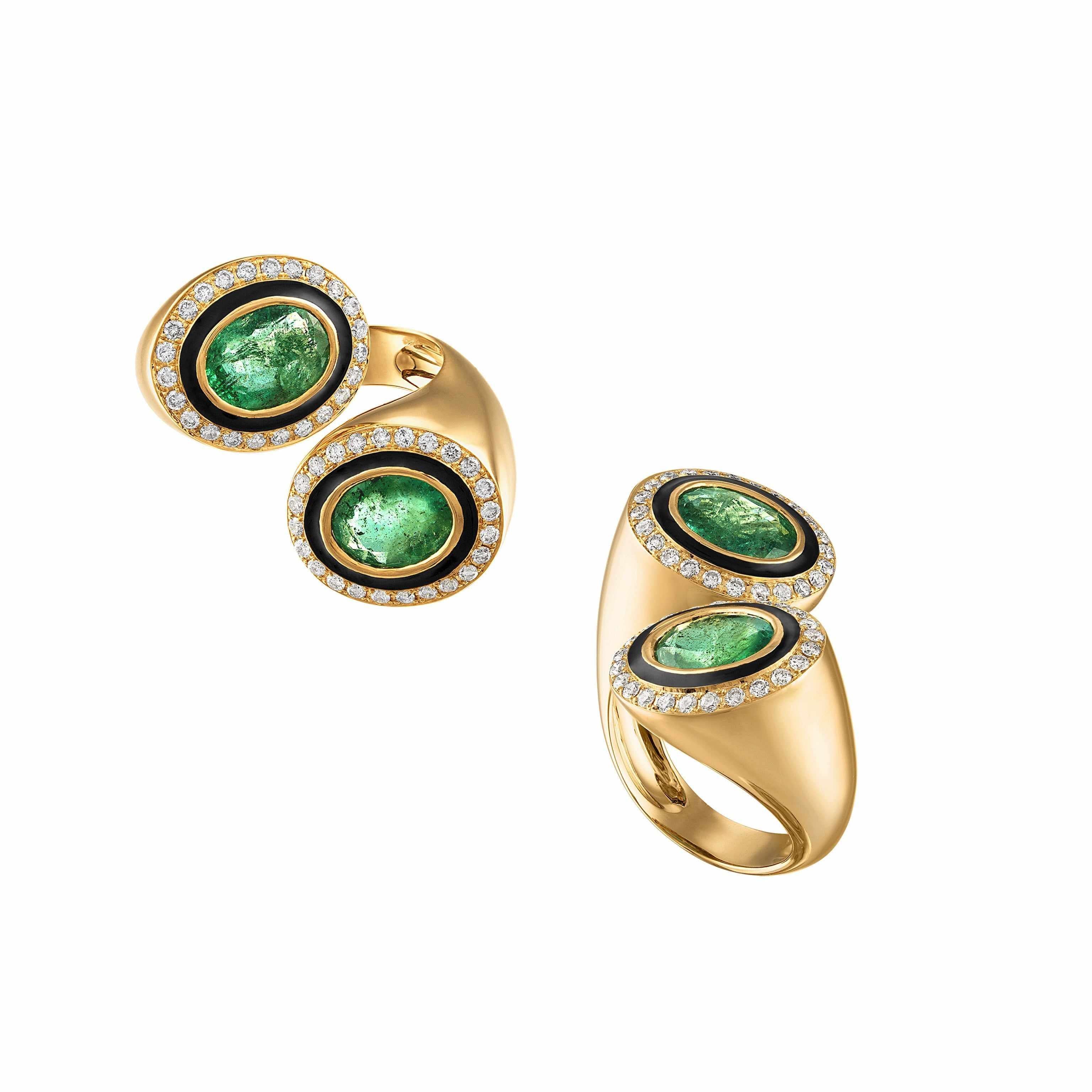 Emerald Bypass Ring-Main Image