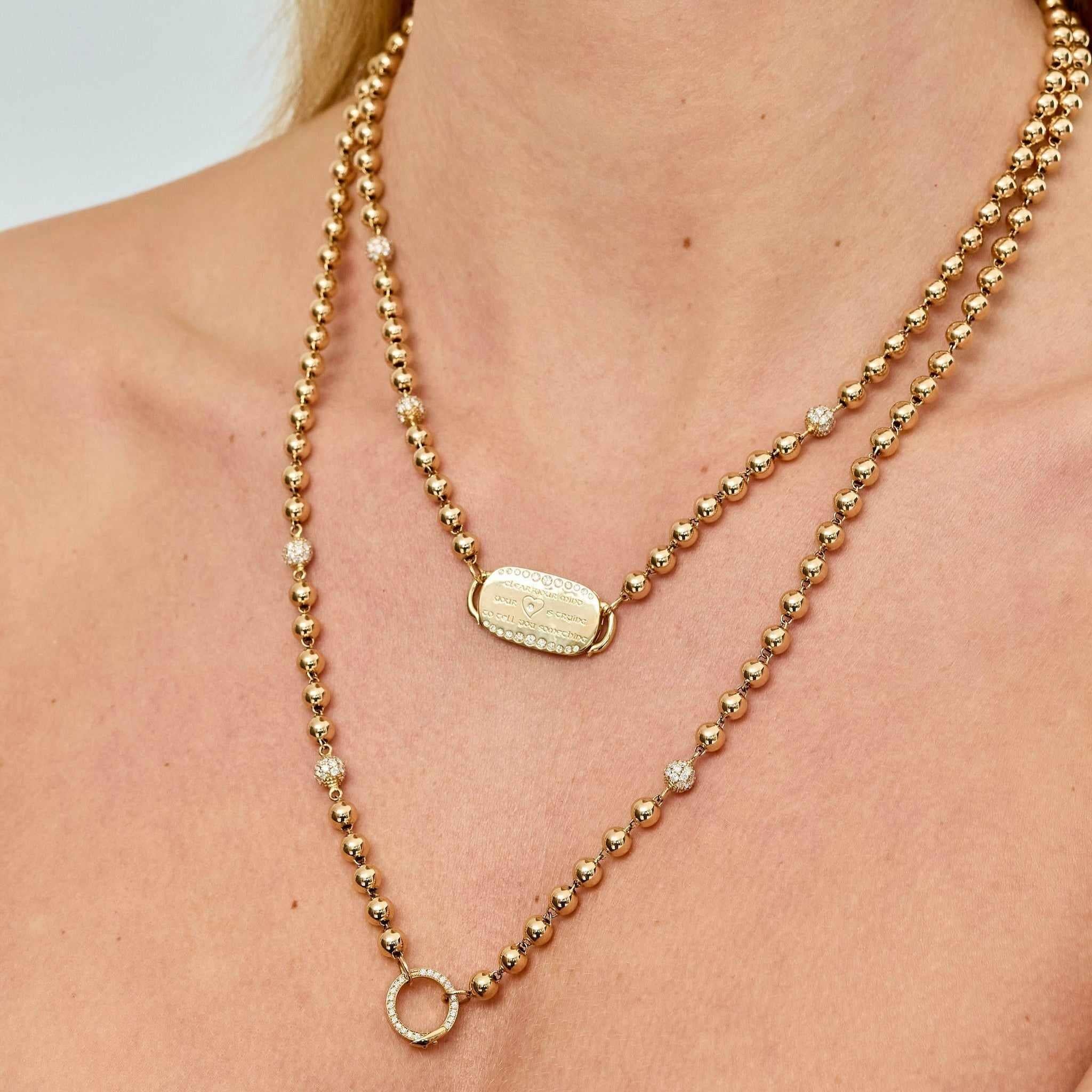 Engraved Express Lock-Bracelets, Necklace-Eden Presley Fine Jewelry