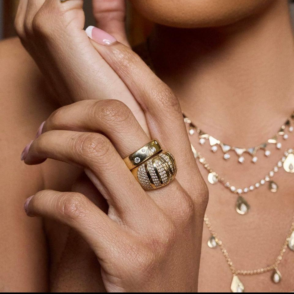 Express Yourself Dome Ring-Eden Presley Fine Jewelry