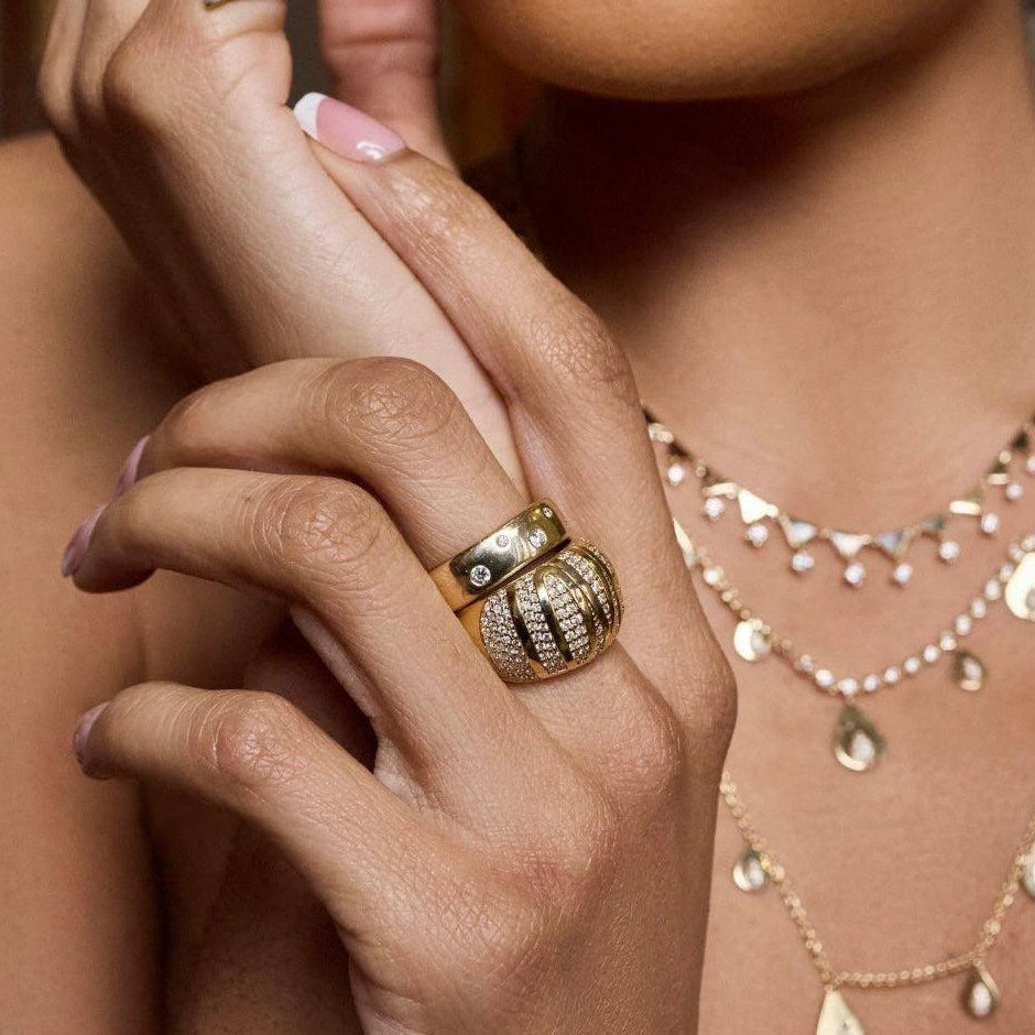 Express Yourself Dome Ring-Eden Presley Fine Jewelry