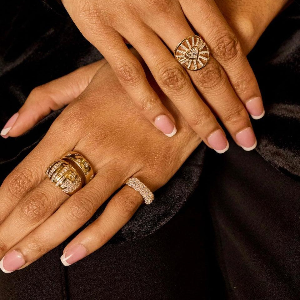 Express Yourself Dome Ring-Look