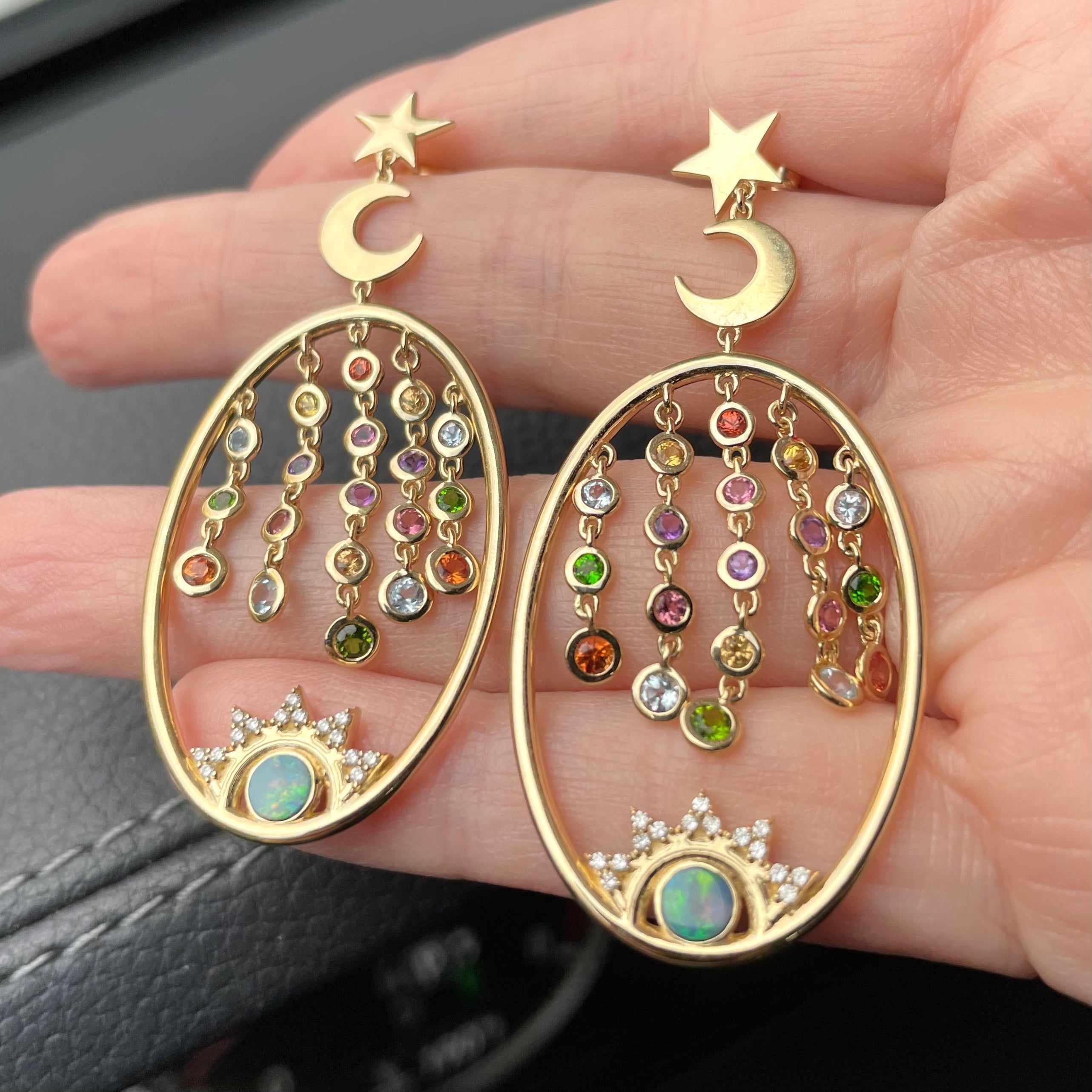 Galaxy Earrings-Earrings-Eden Presley Fine Jewelry