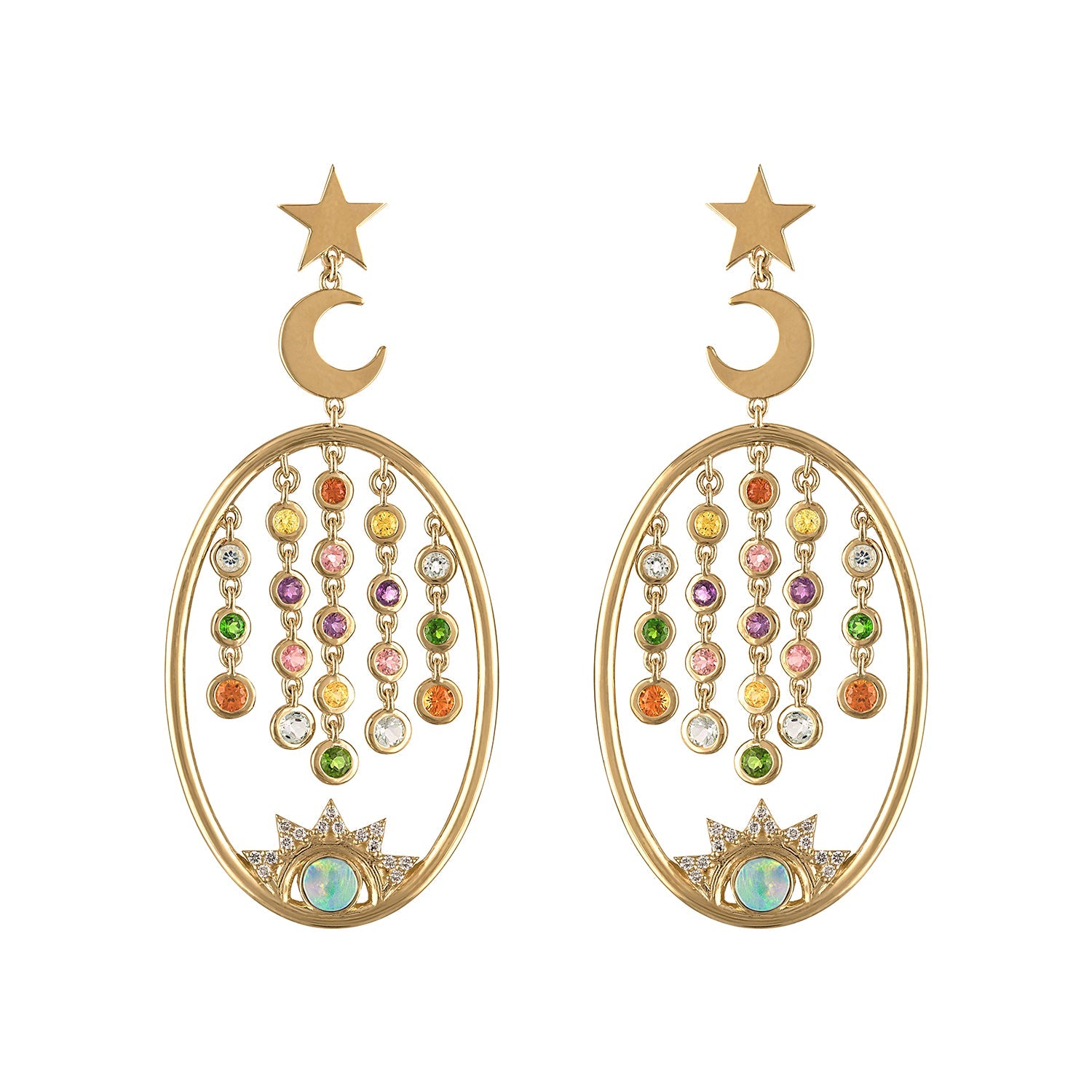 Galaxy Earrings-Earrings-Eden Presley Fine Jewelry
