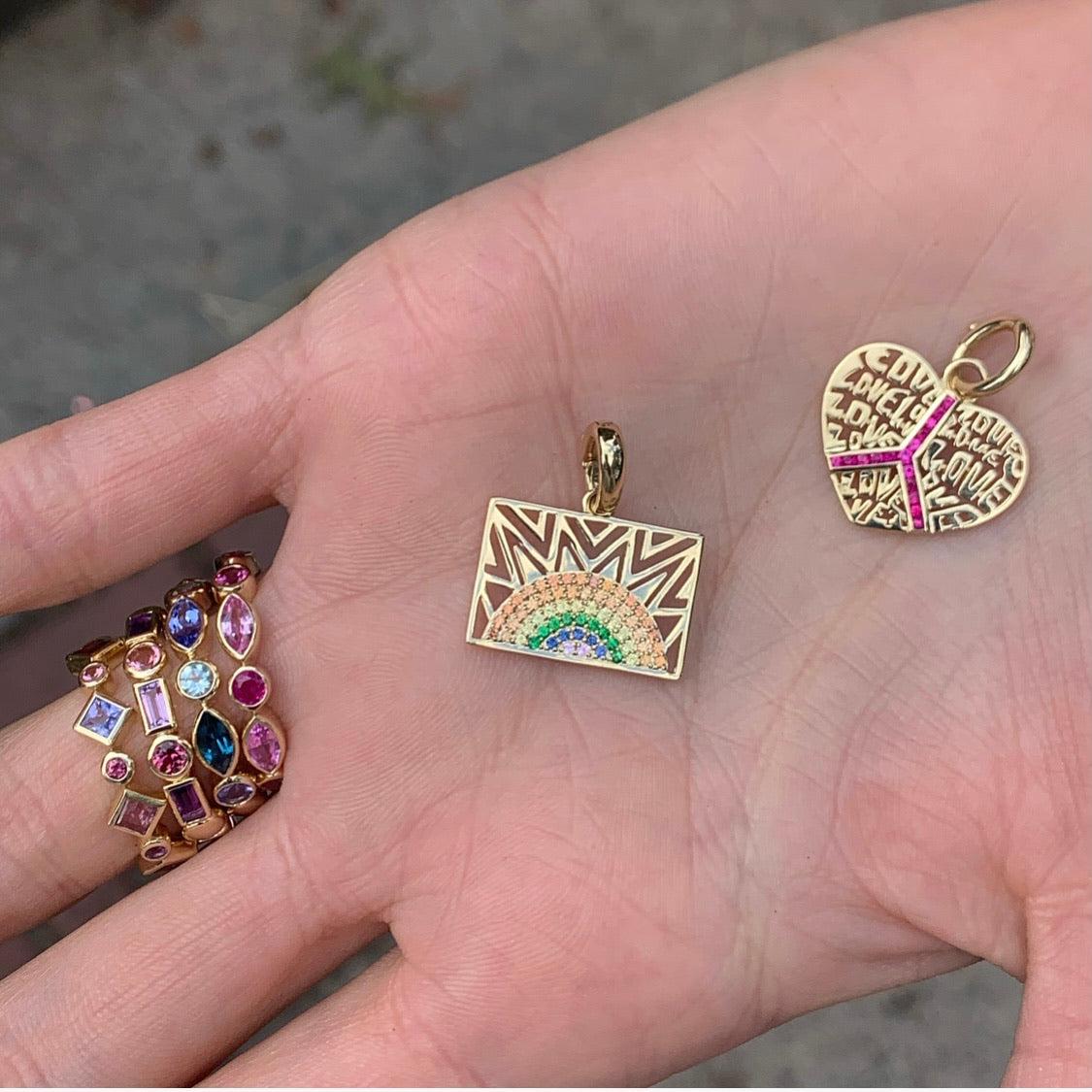 Sun Pendant- Necklace- Jewelry