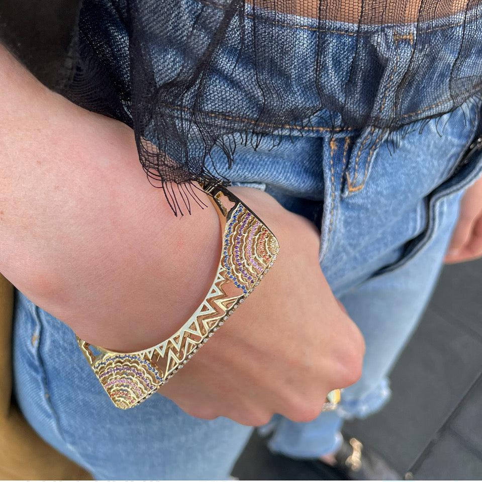 Horizons Bangle-Bracelet-Eden Presley Fine Jewelry