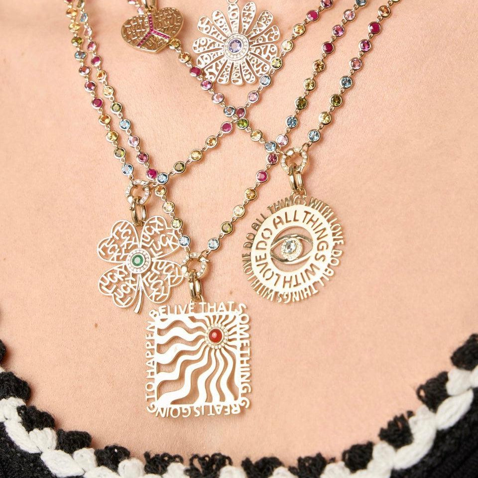 I Feel Lucky Pendant-Charms & Pendants-Eden Presley Fine Jewelry