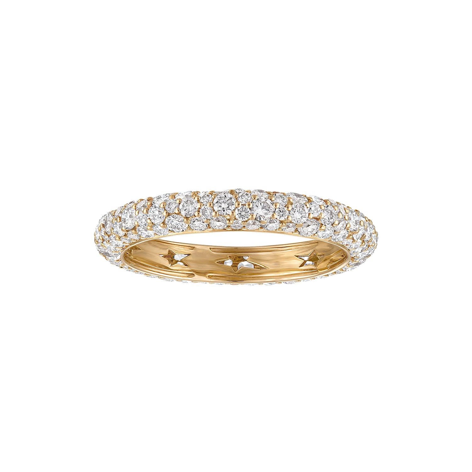Glitter stack Ring