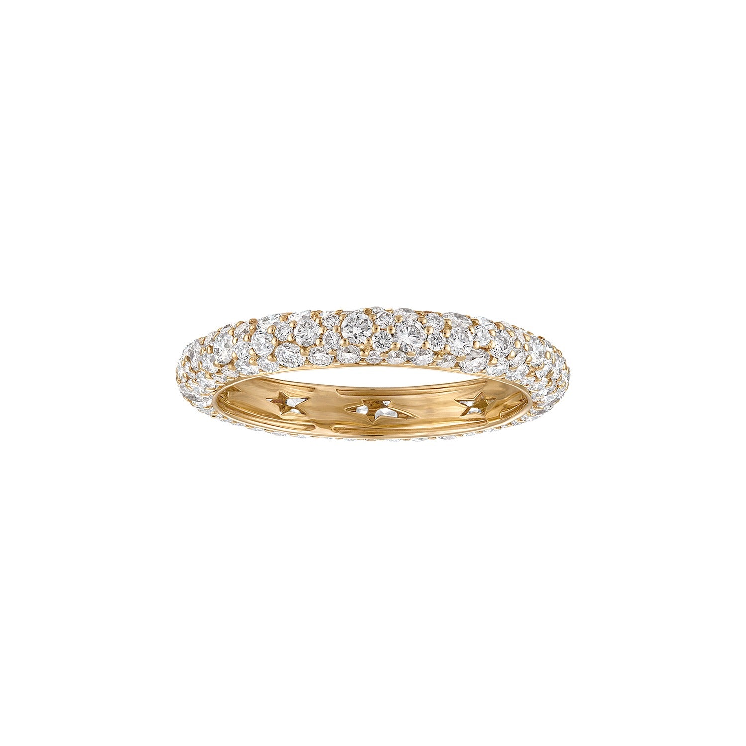 Glitter stack Ring