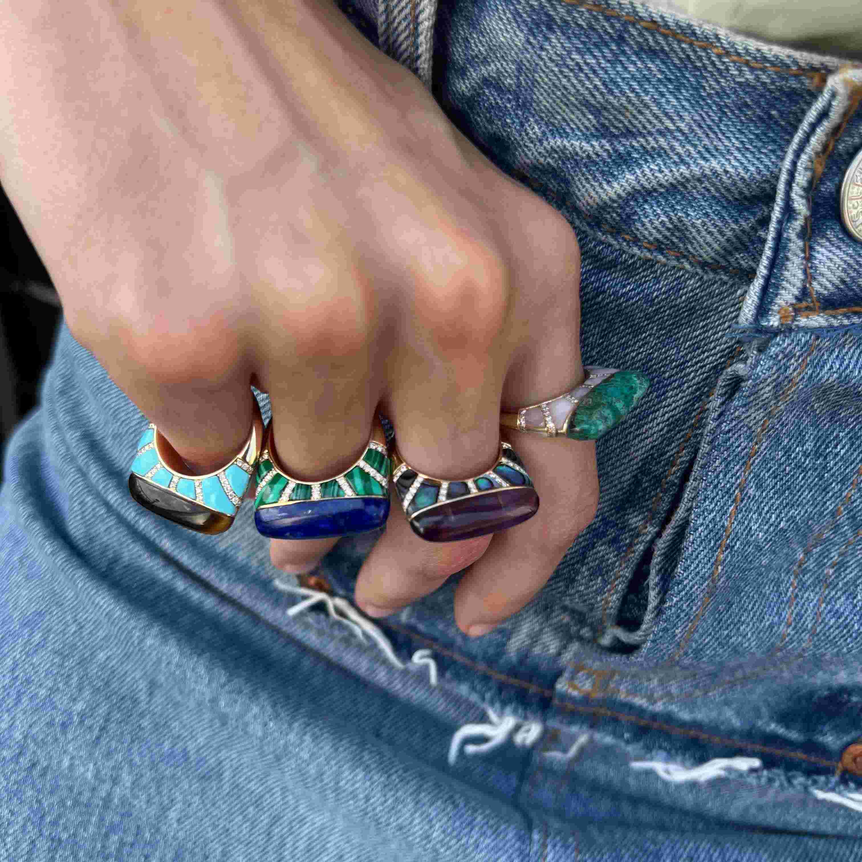 In Pieces Stack Ring