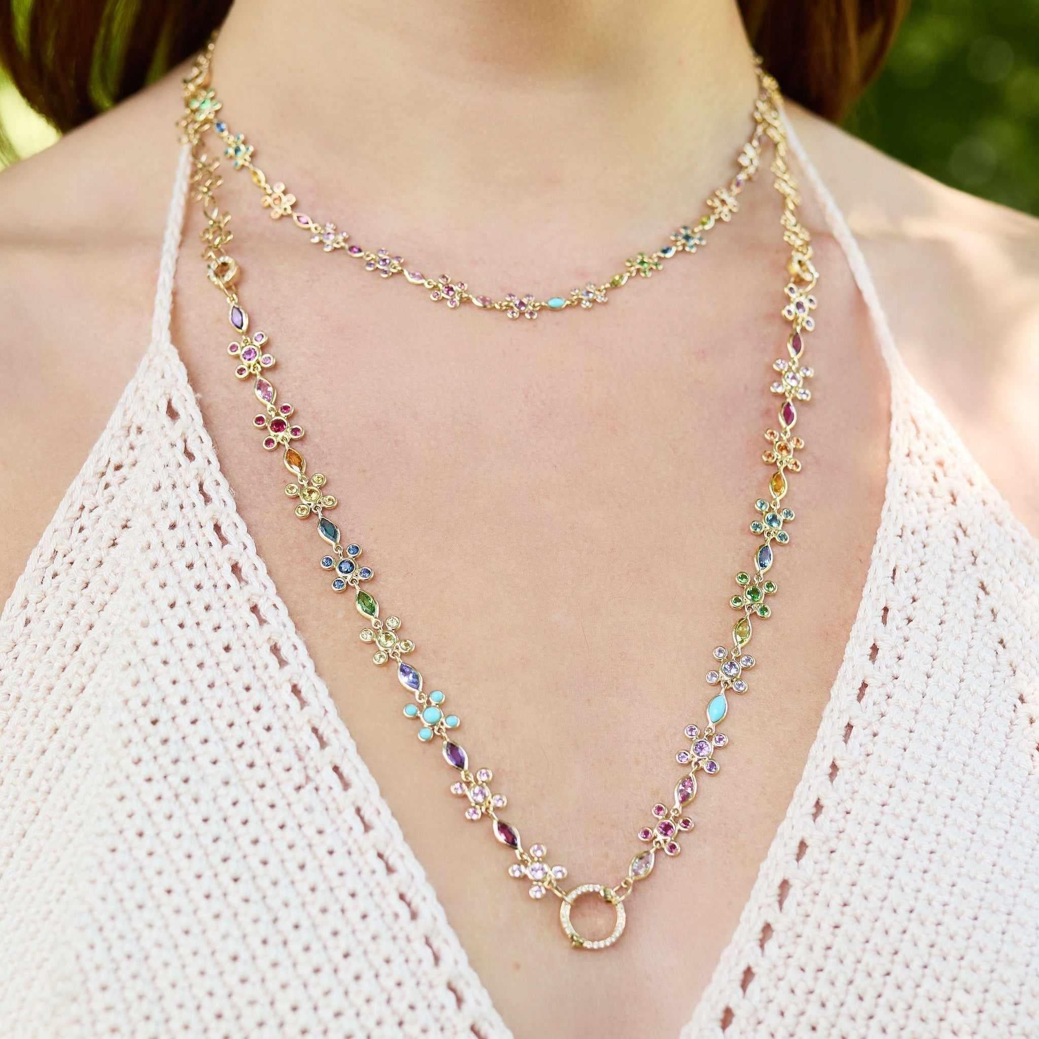 In Sync thin-necklace, necklaces lock-Eden Presley Fine Jewelry
