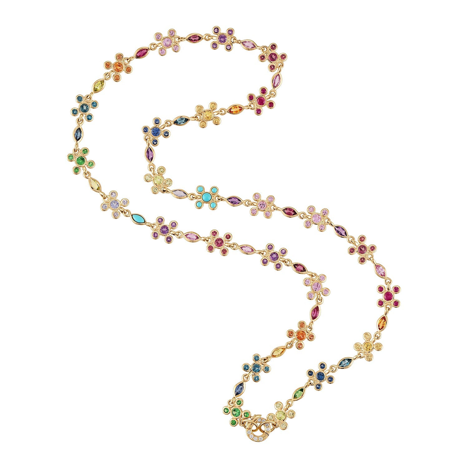 In Sync thin-necklace, necklaces lock-Eden Presley Fine Jewelry