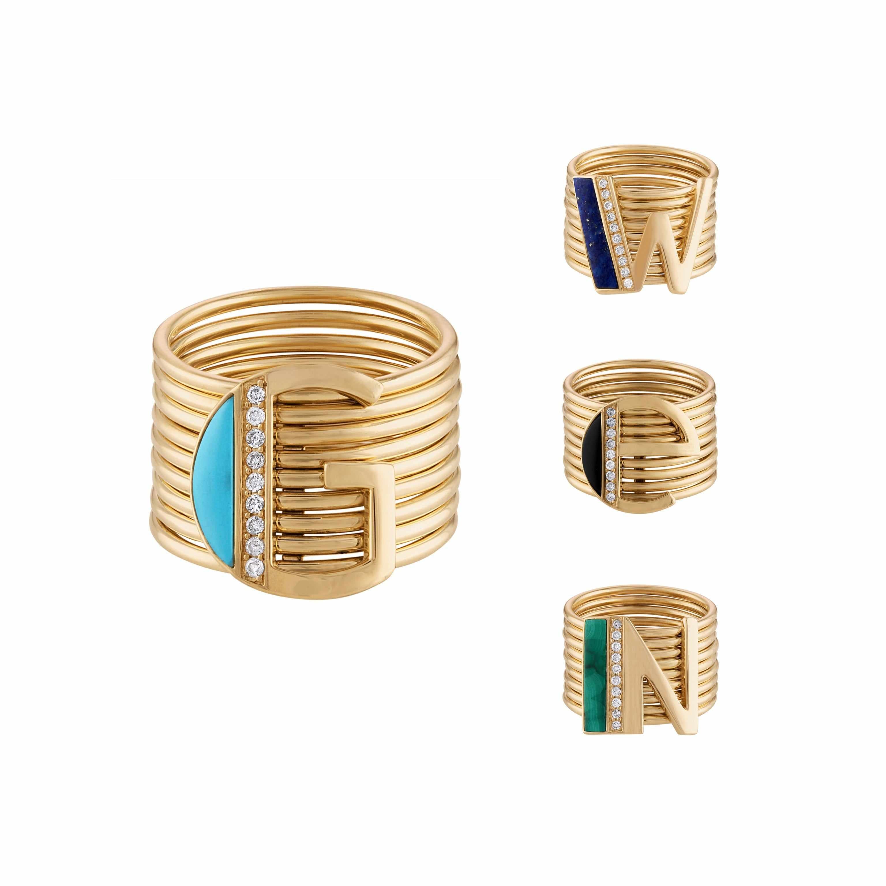 Initial Harem Ring-Initials