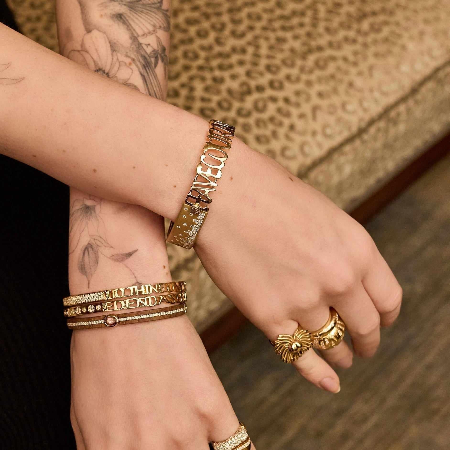 Stoned Love Bangle-Look
