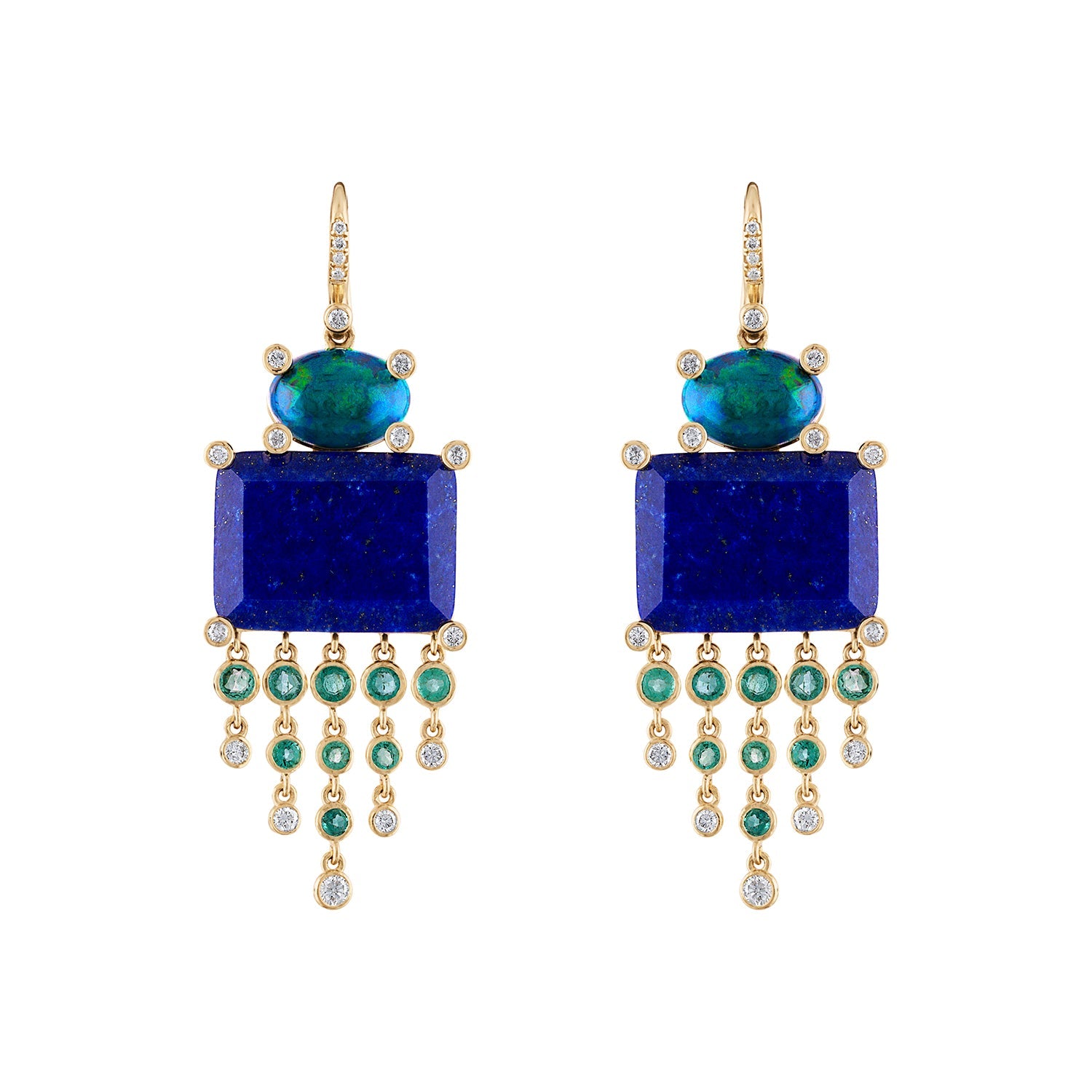 Lapis & offers Opal Earrings