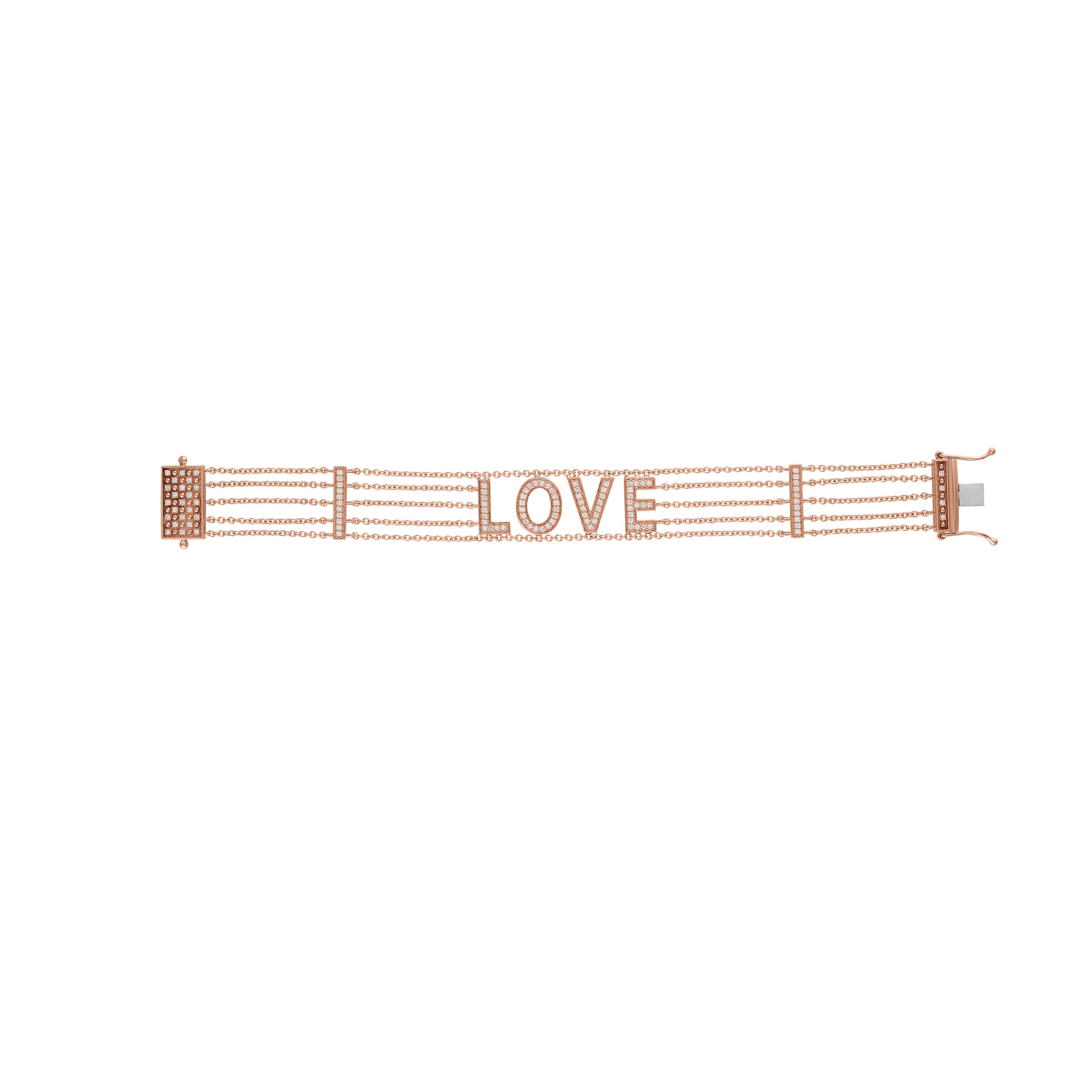 Large Font Mantra Bracelet-Bracelet-Eden Presley Fine Jewelry