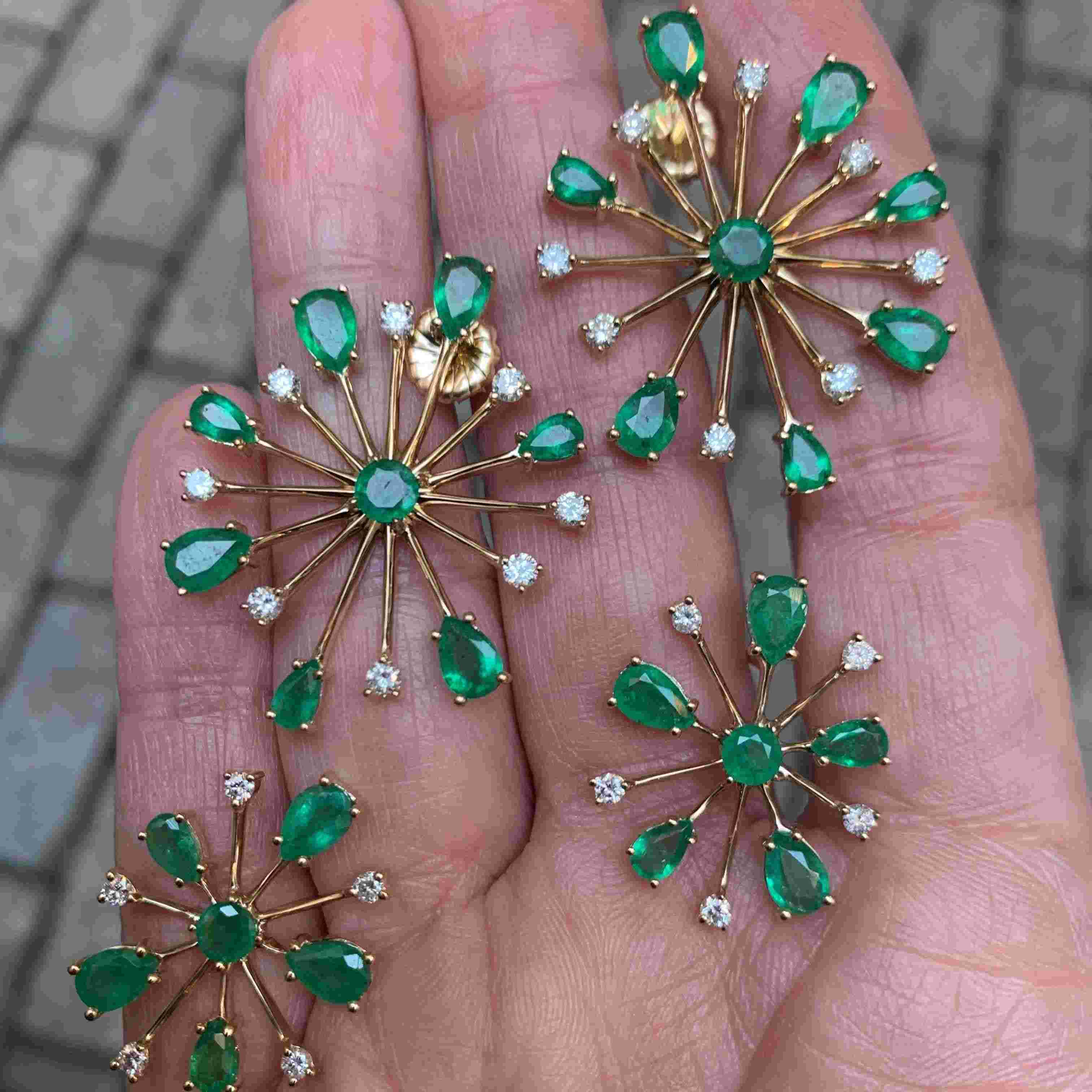 Large Pop Rocks Studs-Earring-Eden Presley Fine Jewelry