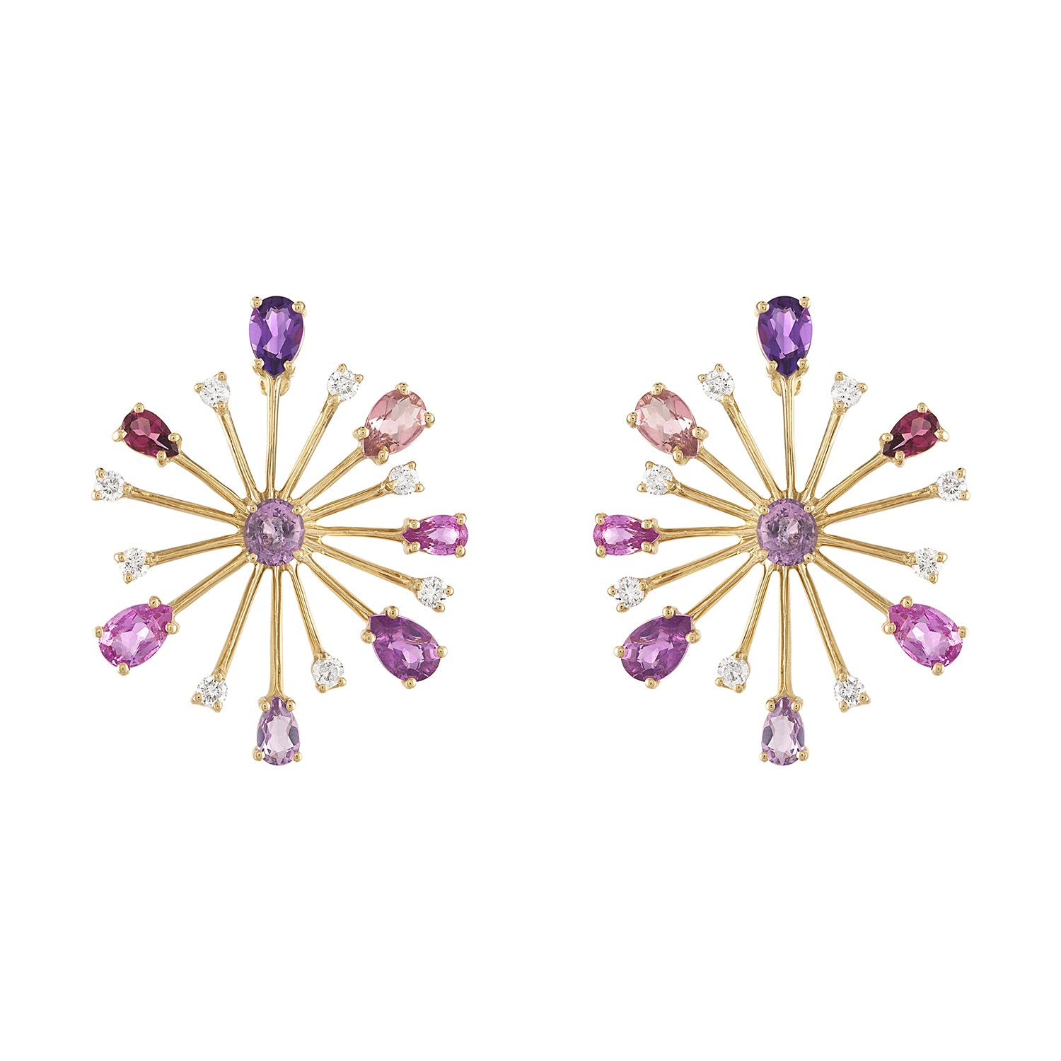 Large Pop Rocks Studs-Earring-Eden Presley Fine Jewelry