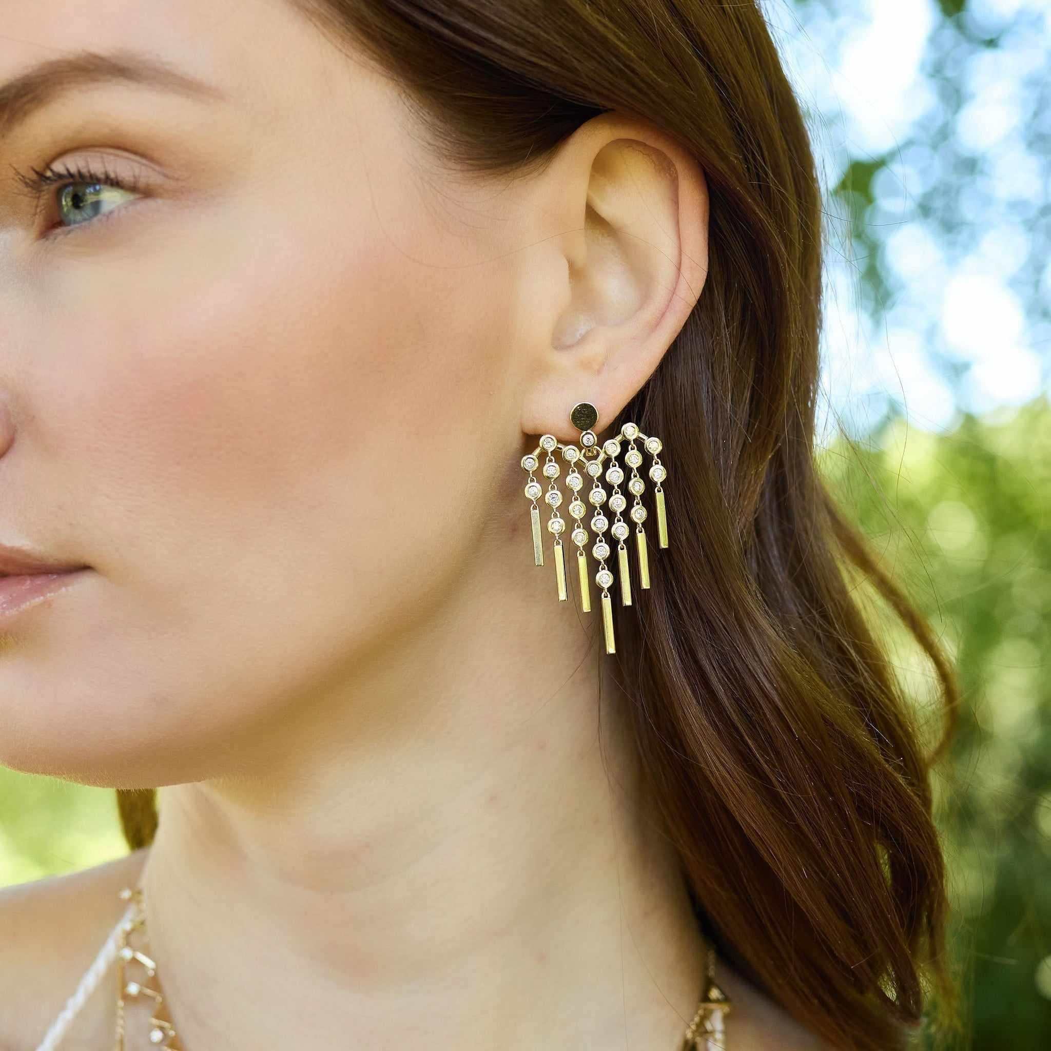 Love Fringe Transformer-Earrings, necklace, drop-Eden Presley Fine Jewelry