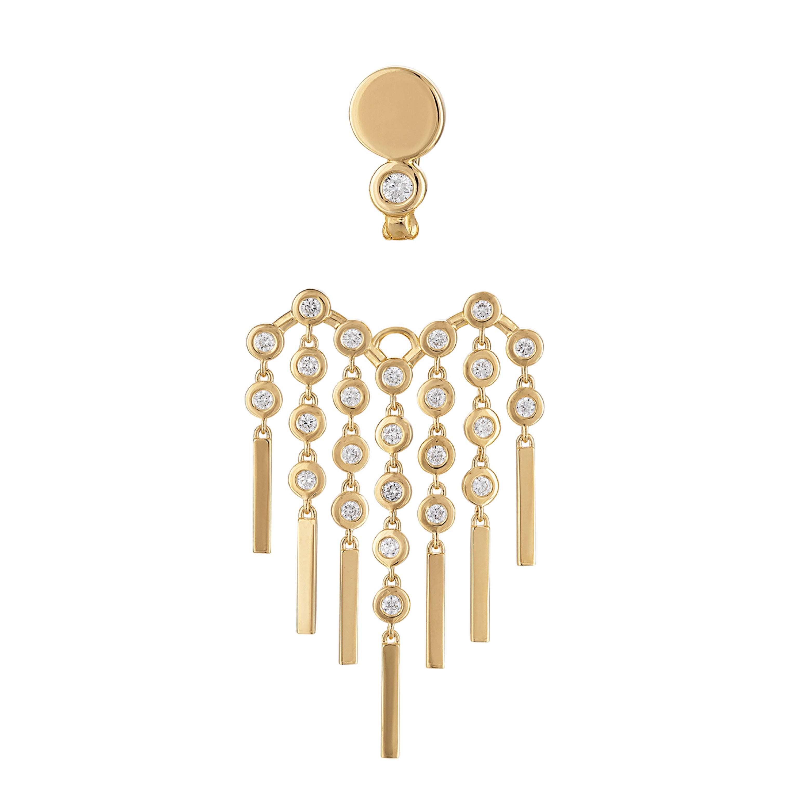 Love Fringe Transformer-Earrings, necklace, drop-Eden Presley Fine Jewelry