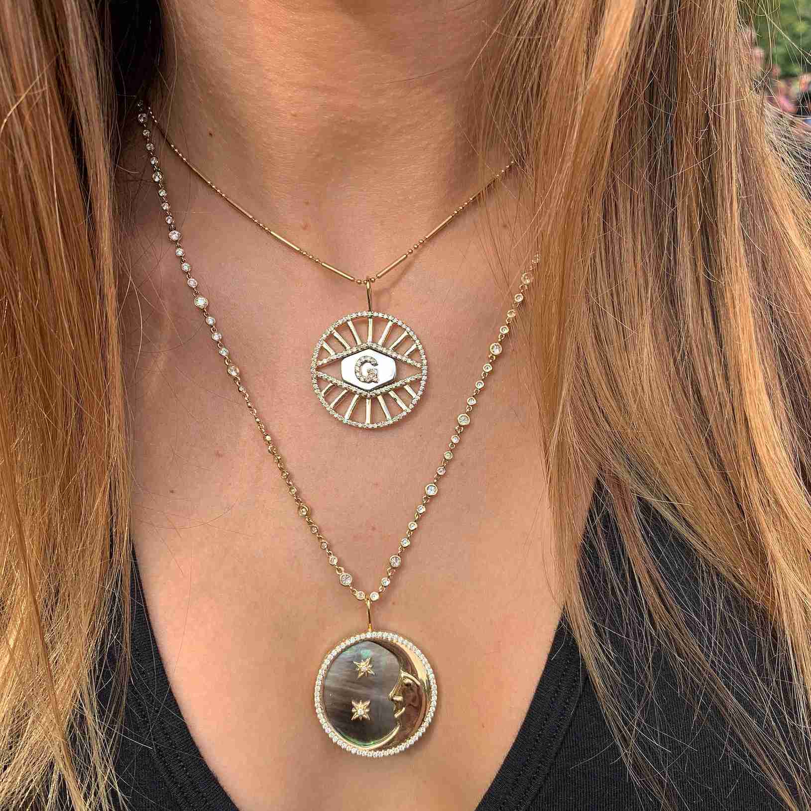 More than the Moon & All of the Stars Pendant-Necklace-Eden Presley Fine Jewelry