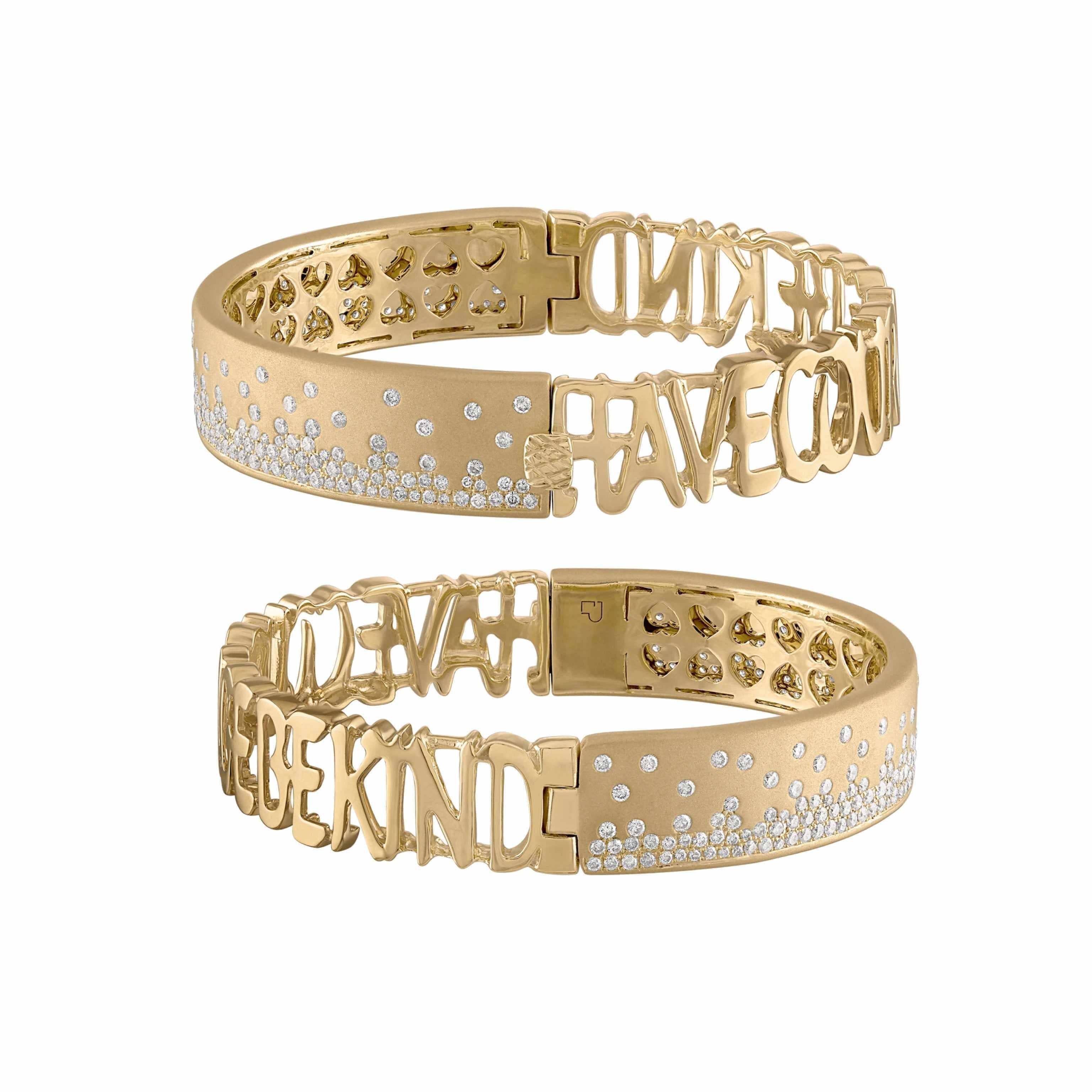More than the moon Diamond Bangle