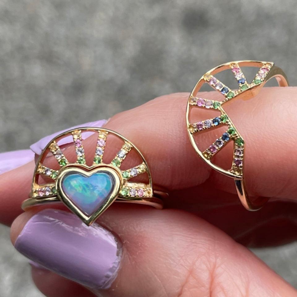 Nesting Ring- Angled View