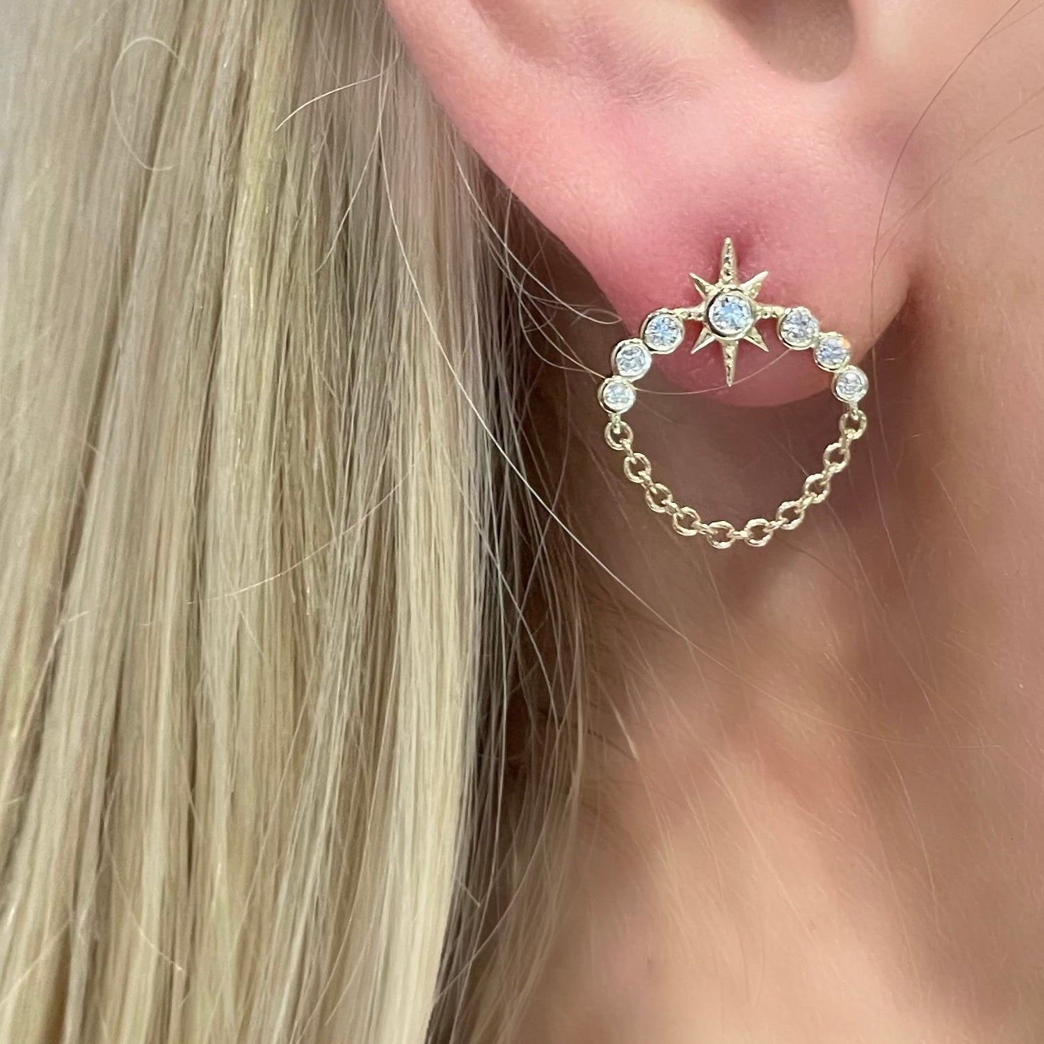 Orbit studs-Earrings-Eden Presley Fine Jewelry