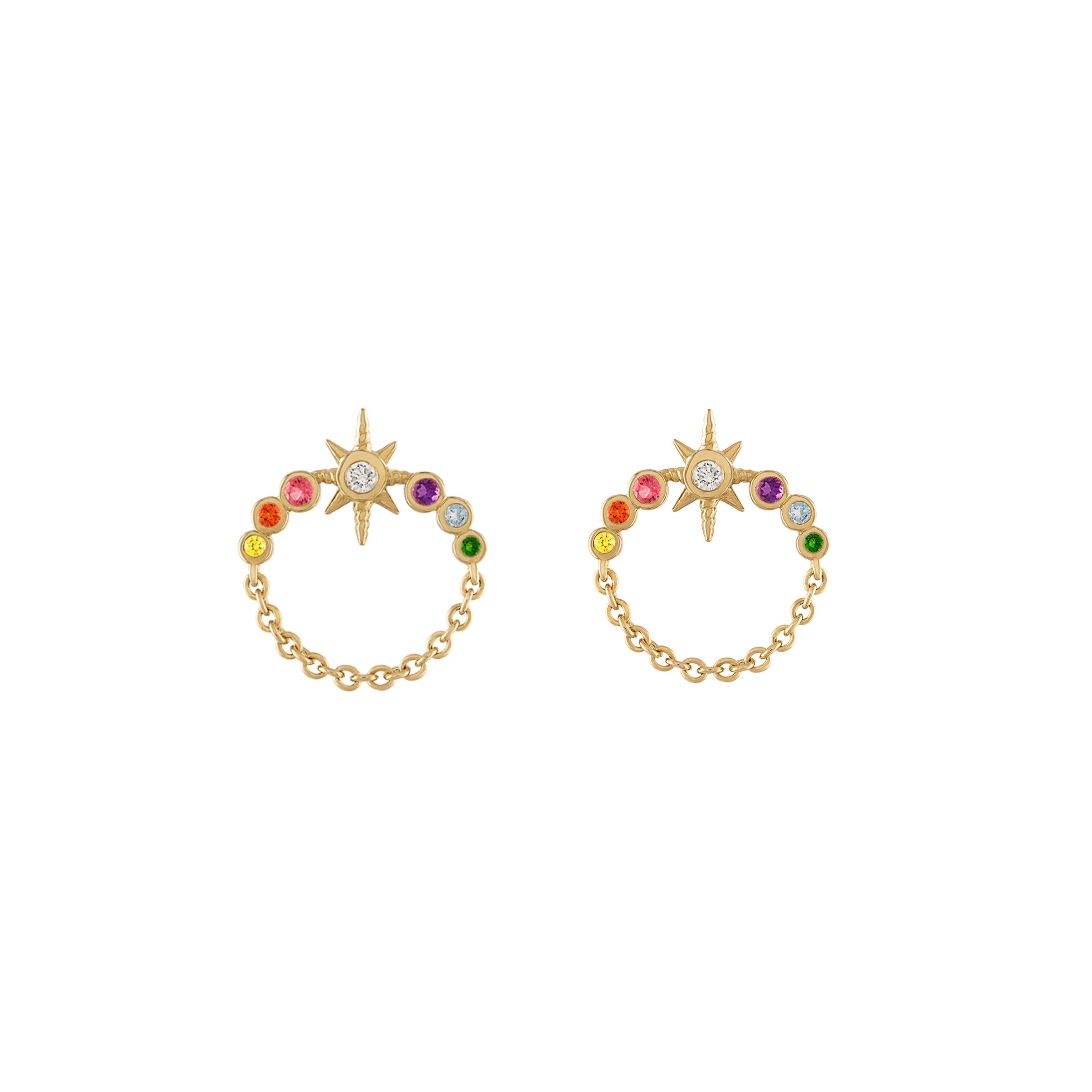 Orbit studs-Earrings-Eden Presley Fine Jewelry
