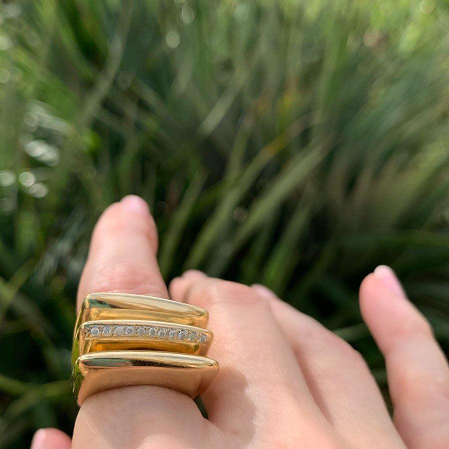 Presley Stack Rings-Closeup