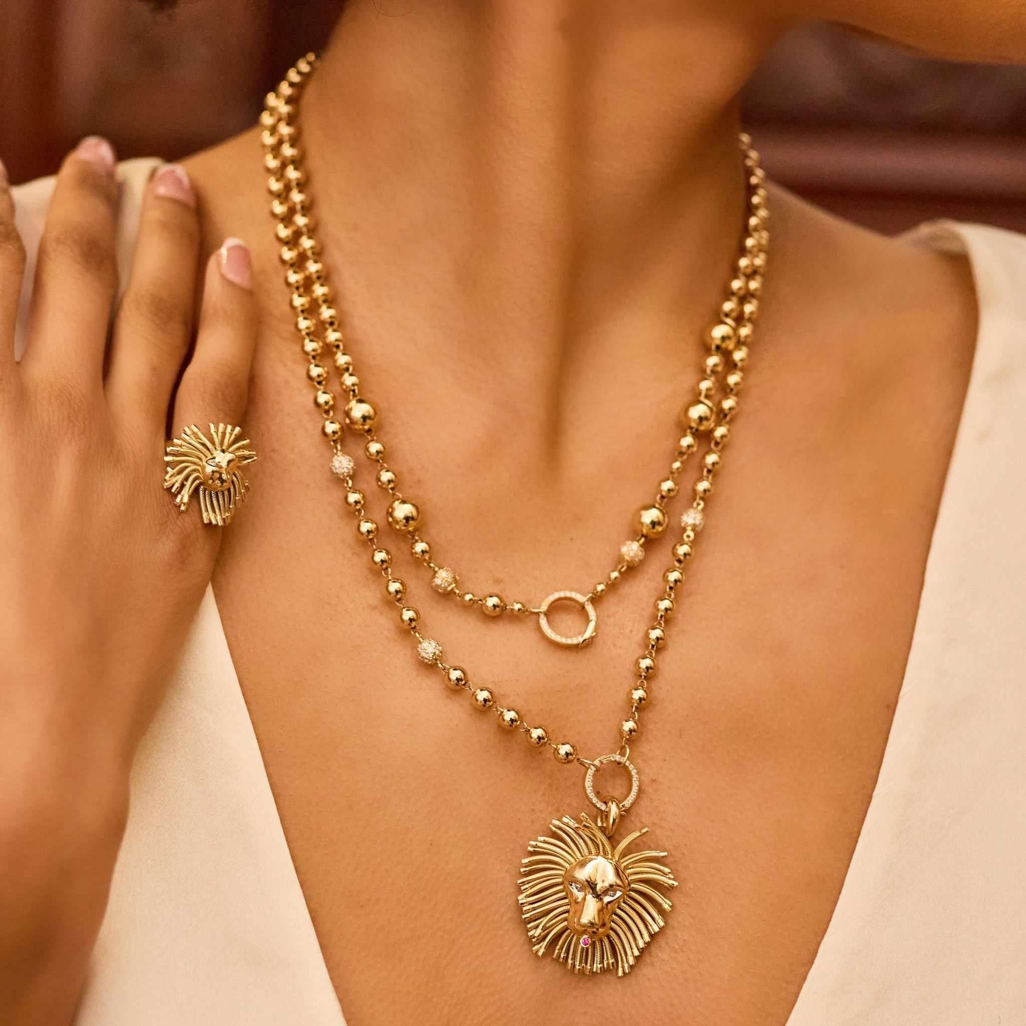 Roar Lion Ring-Look