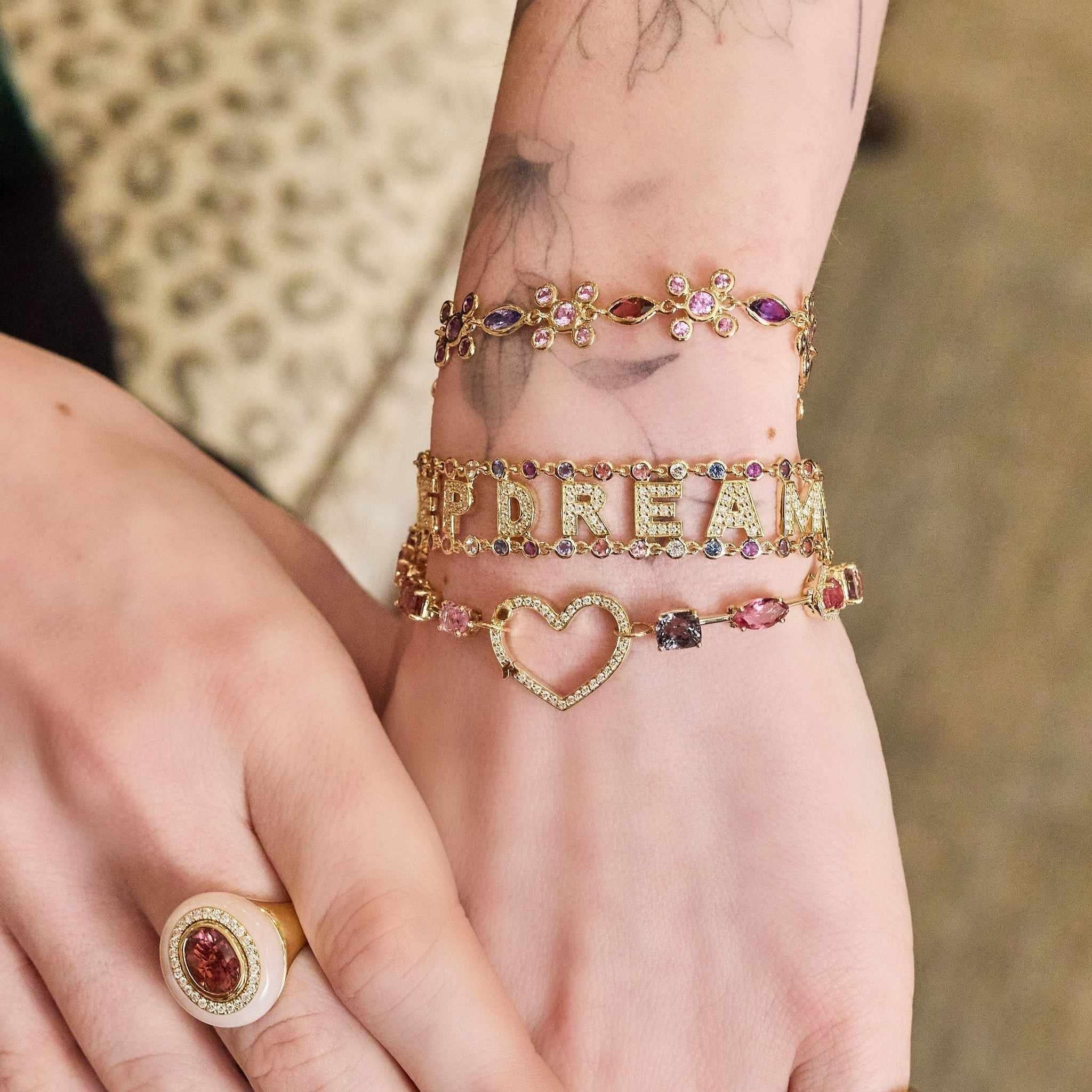 Rock Candy Bracelets-On Wrist