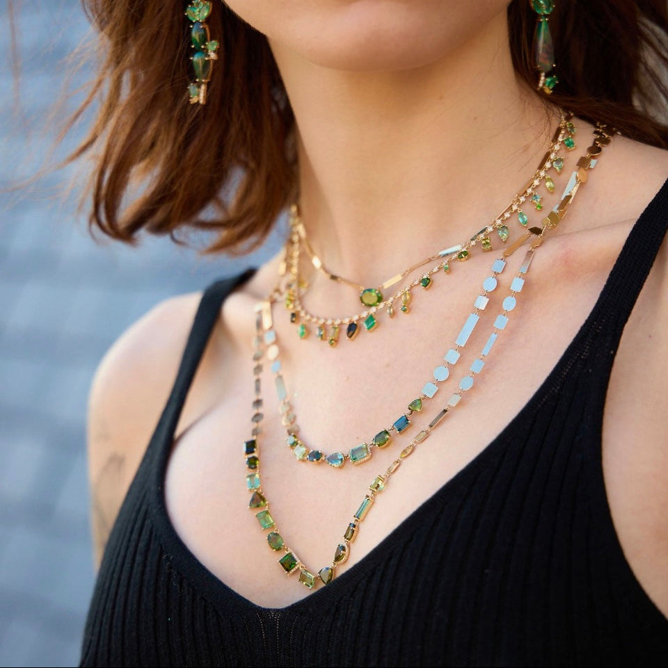 Rock Candy Shine necklace-side look