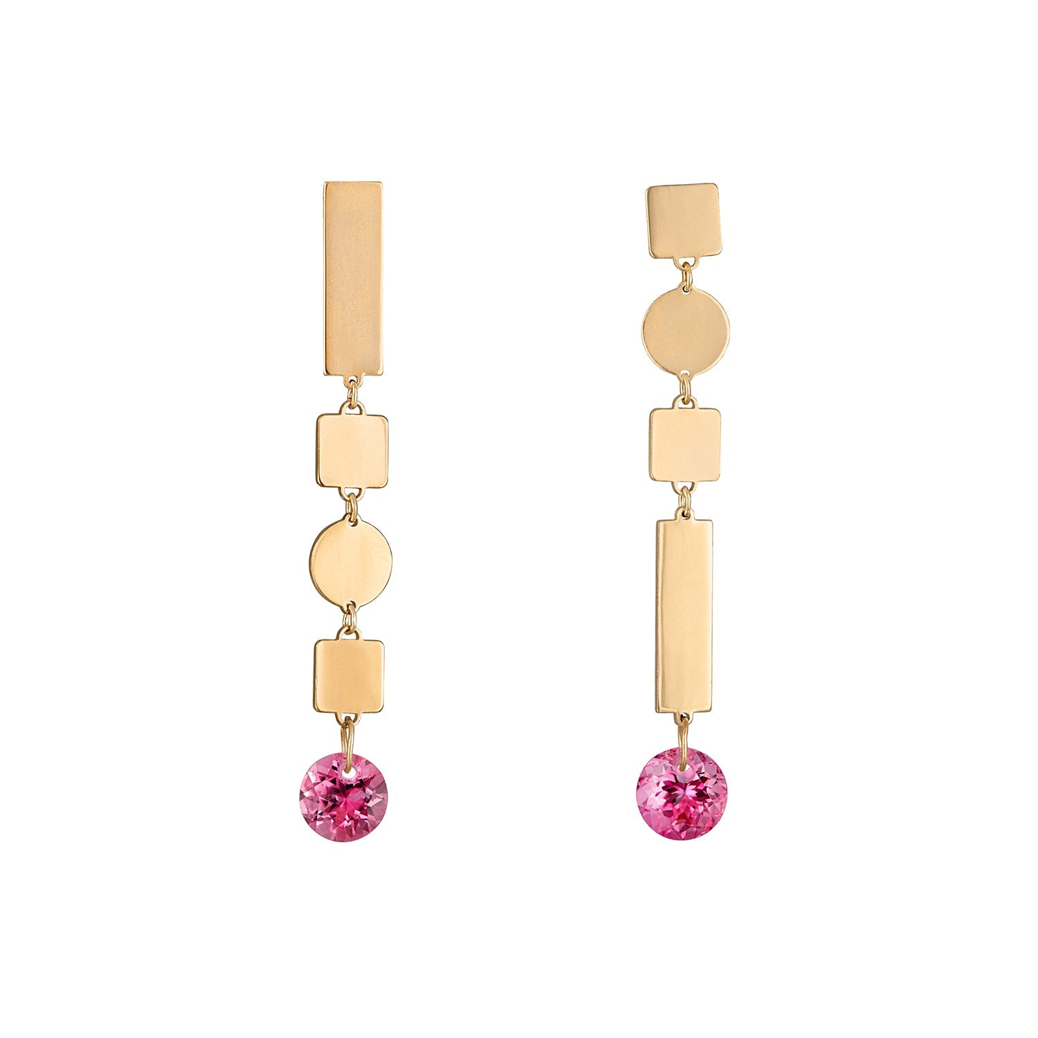 Shine 2 inch-Earrings-Eden Presley Fine Jewelry