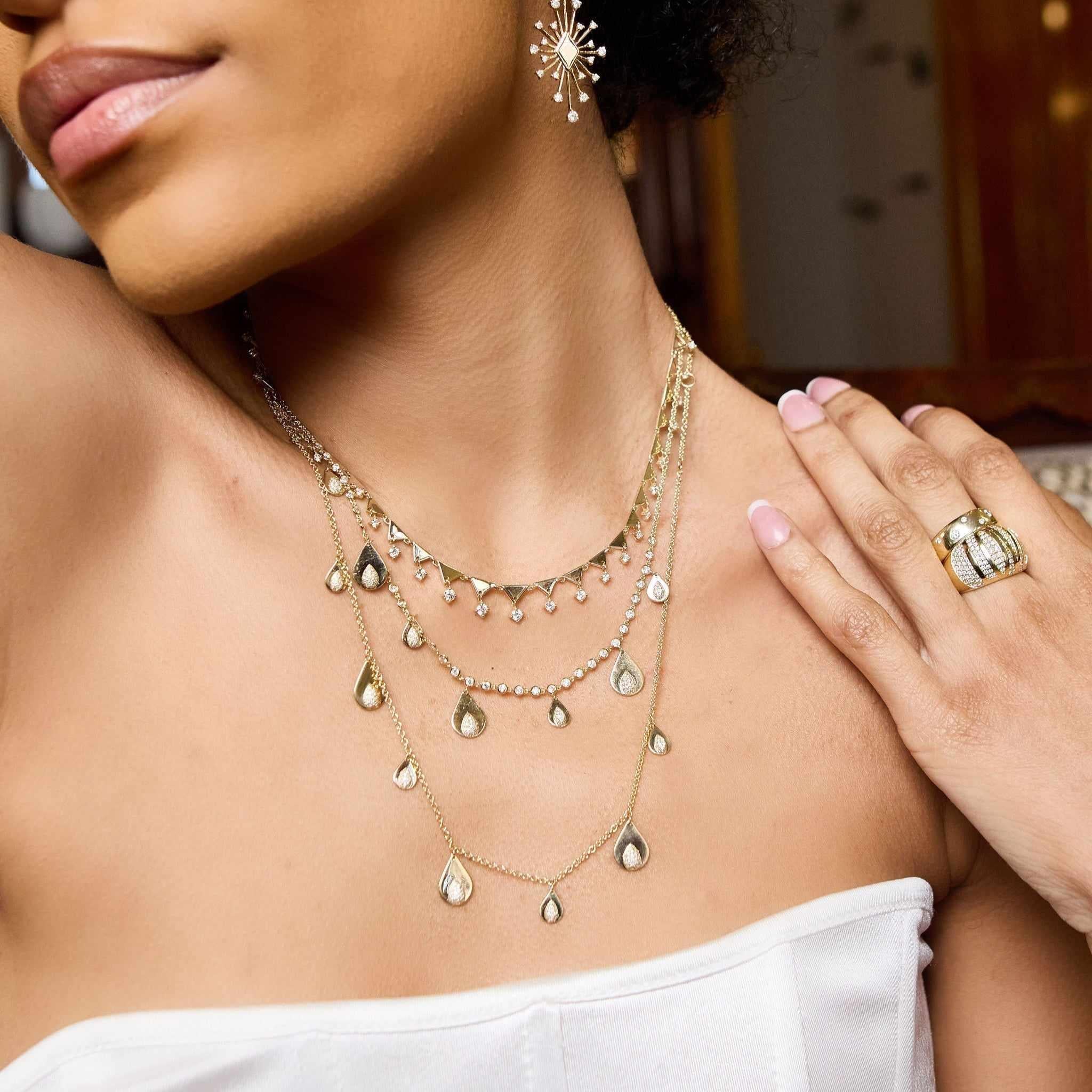 Shine Diamond Collar-Necklace-Eden Presley Fine Jewelry