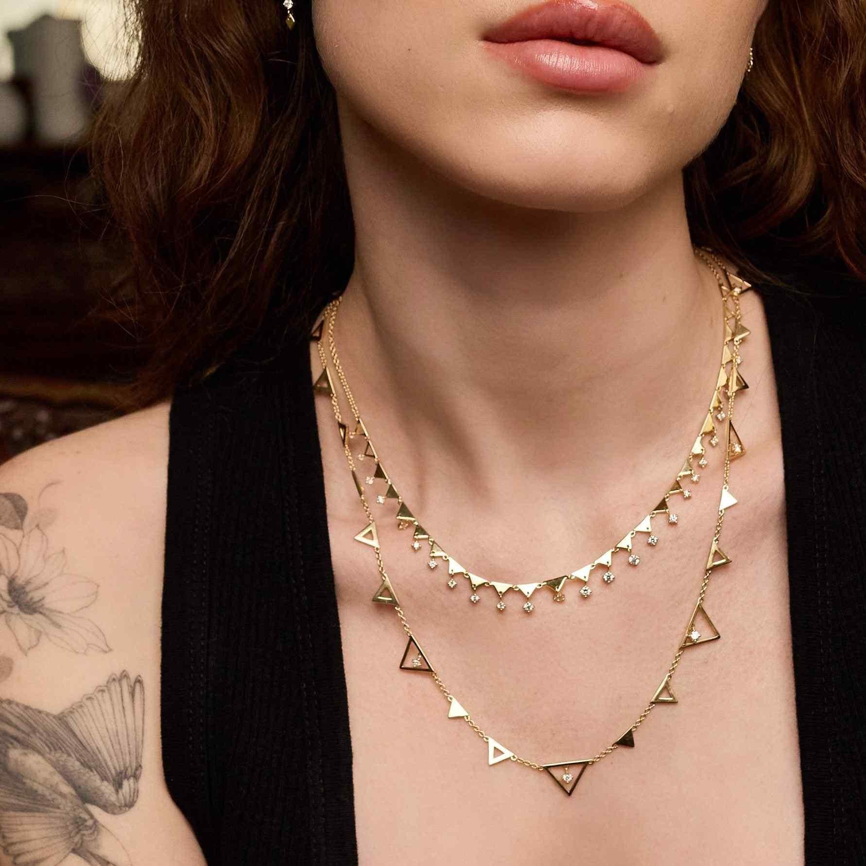 Shine Diamond Collar-Necklace-Eden Presley Fine Jewelry