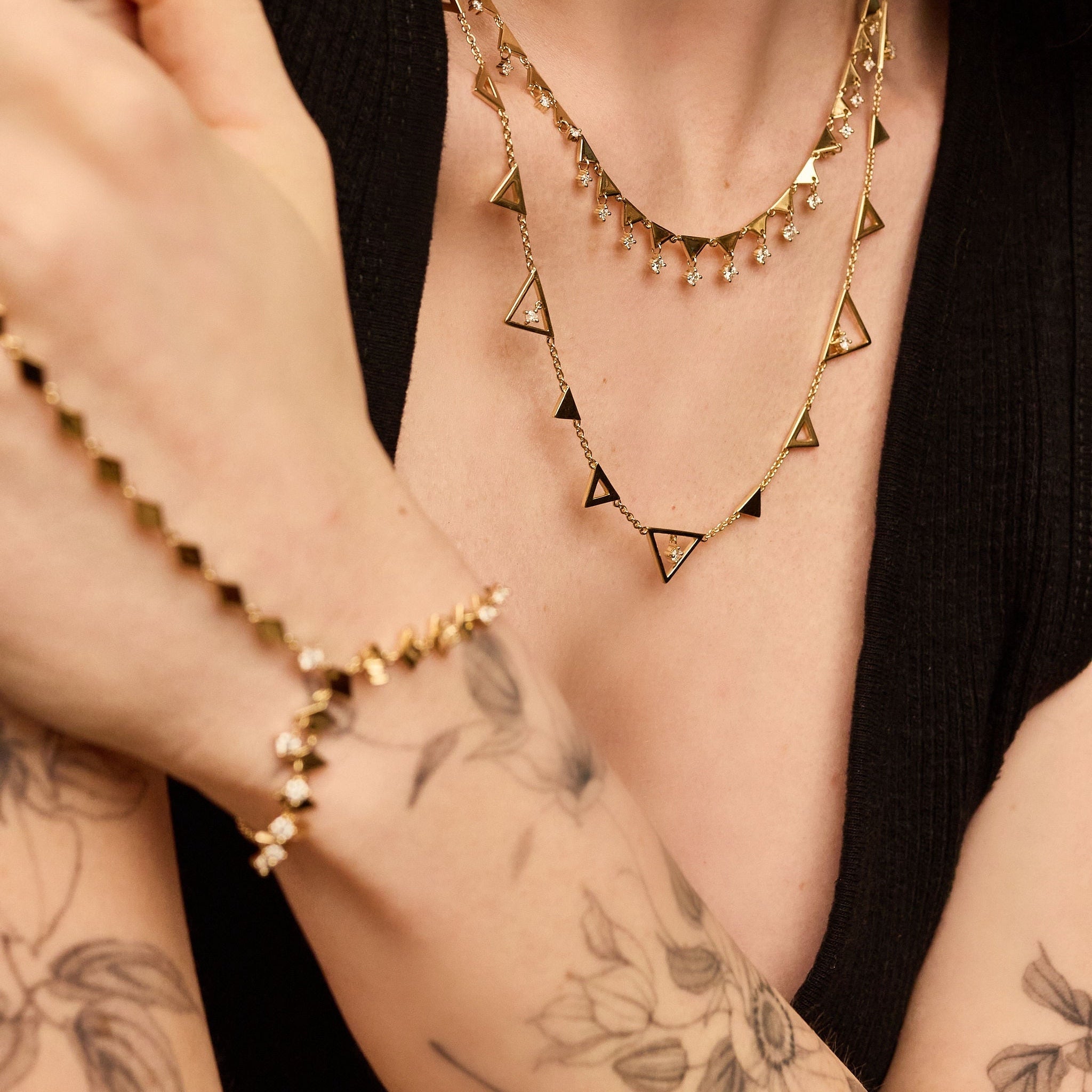 Shine handchain-Bracelet