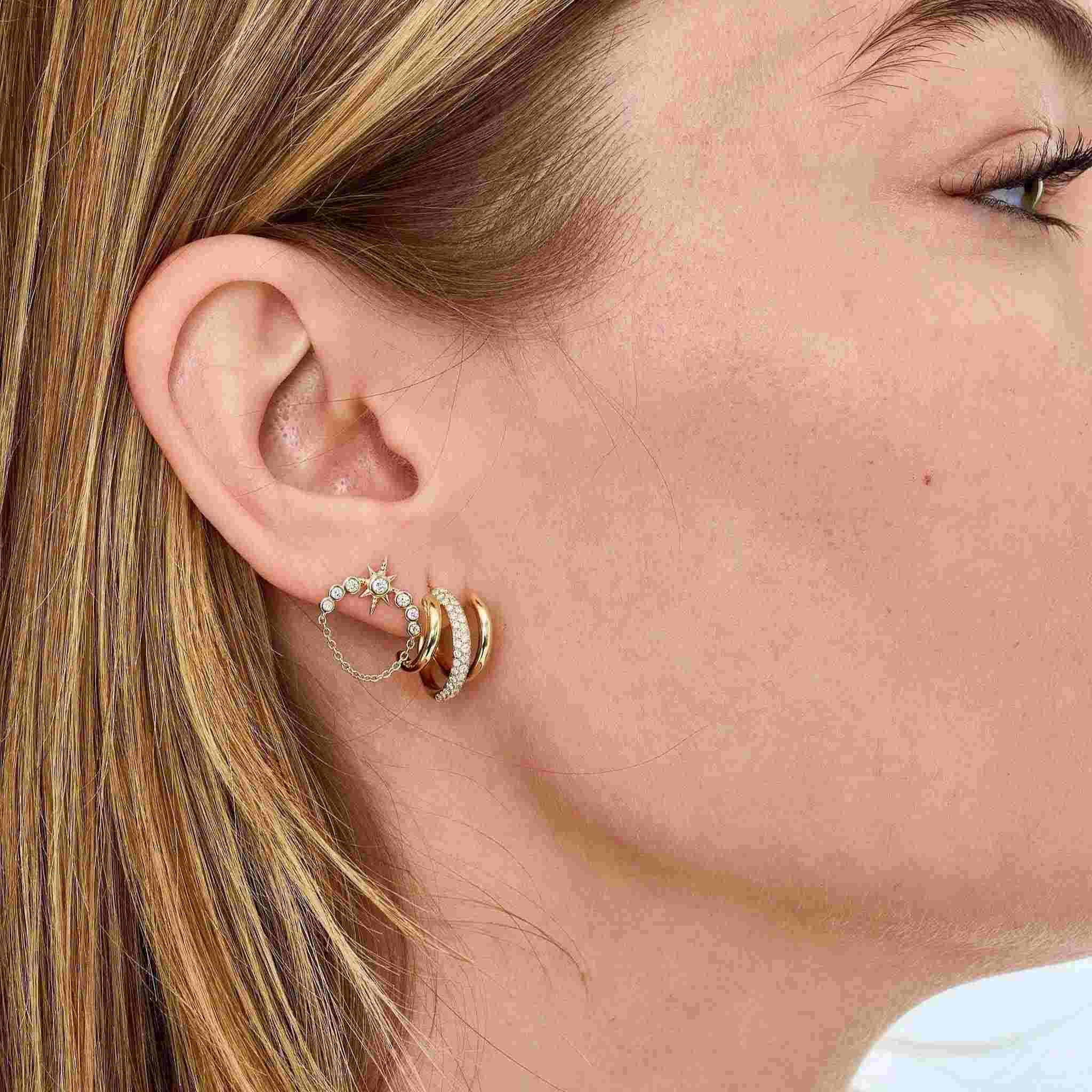 Shine Huggs-Earrings-Eden Presley Fine Jewelry