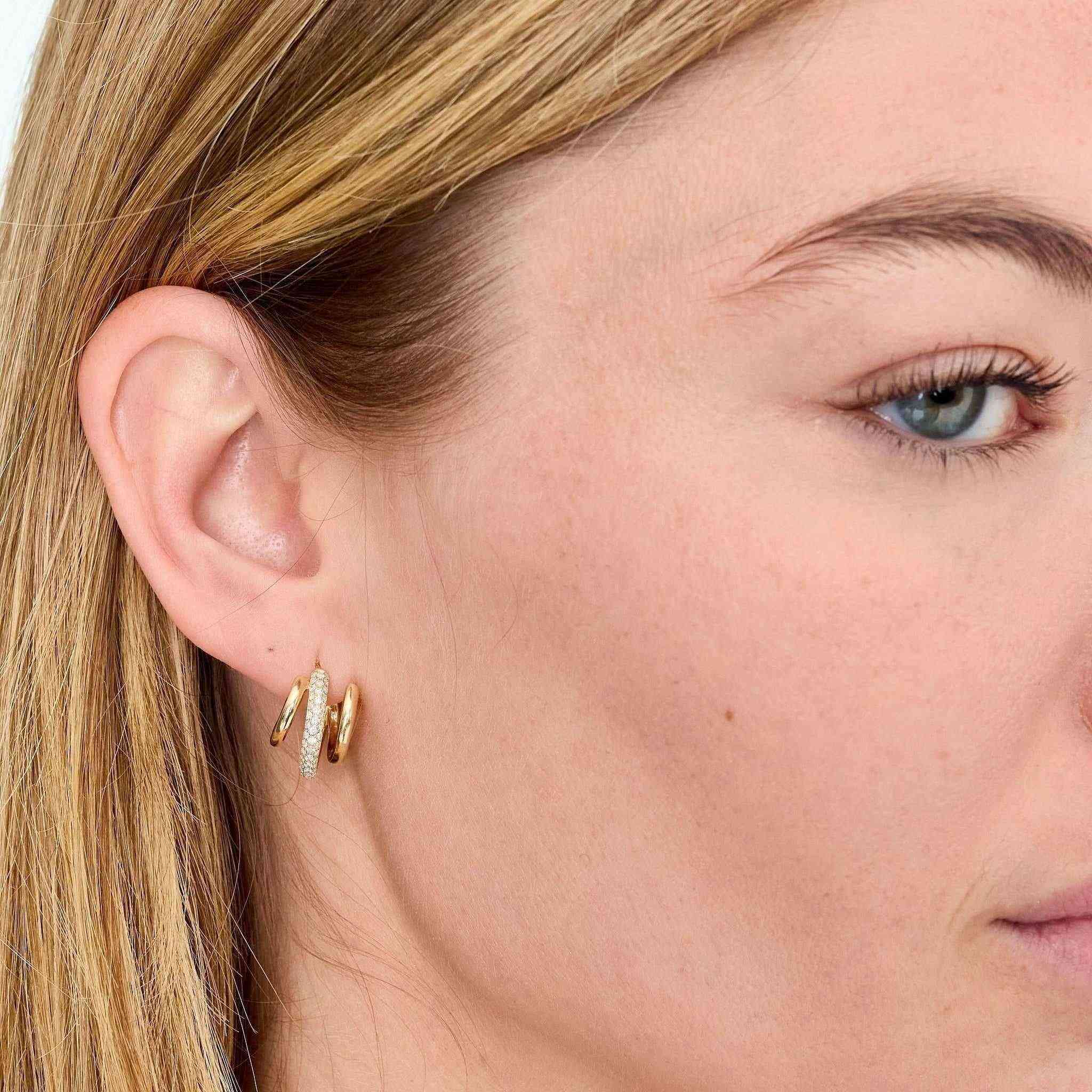 Shine Huggs-Earrings-Eden Presley Fine Jewelry