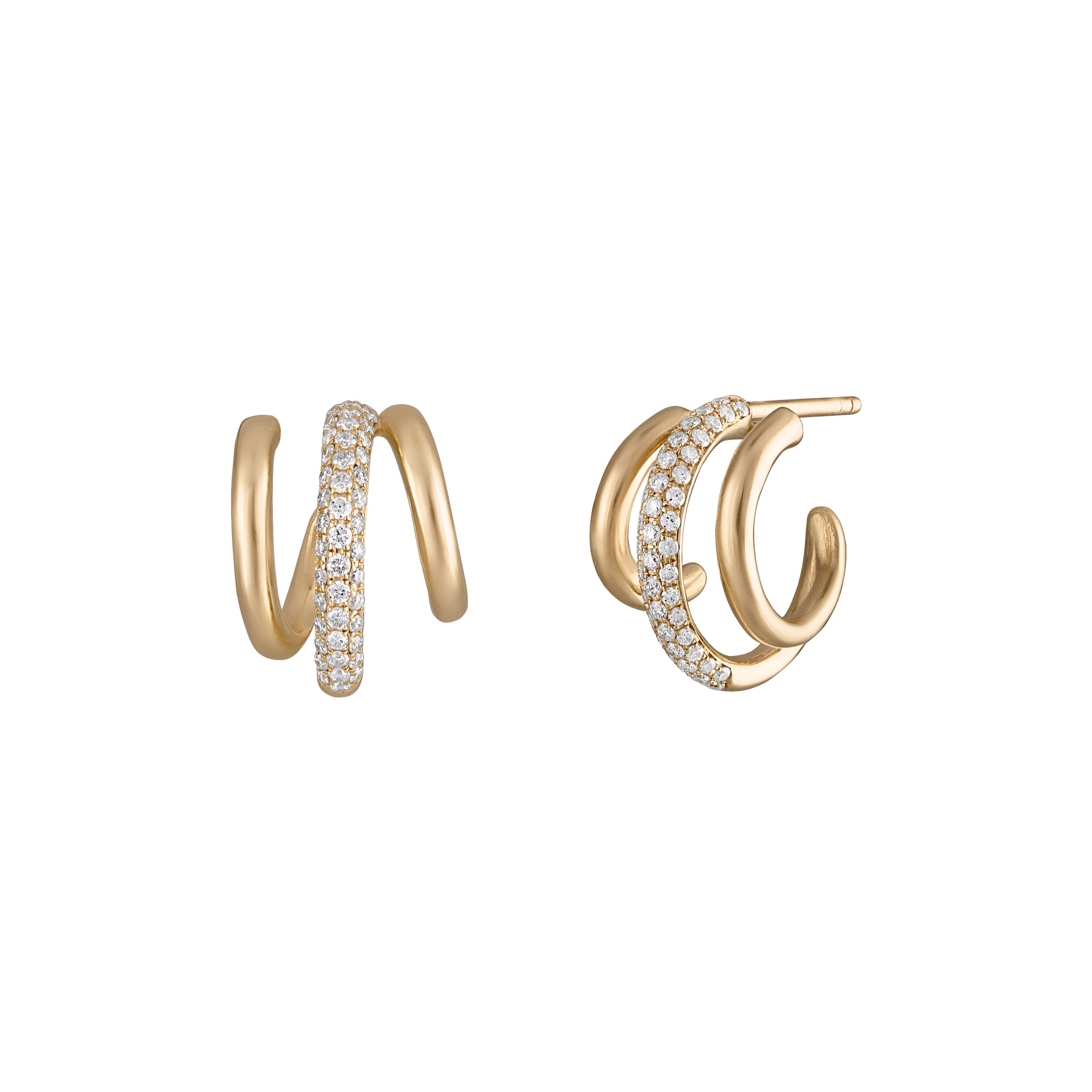 Shine Huggs-Earrings-Eden Presley Fine Jewelry