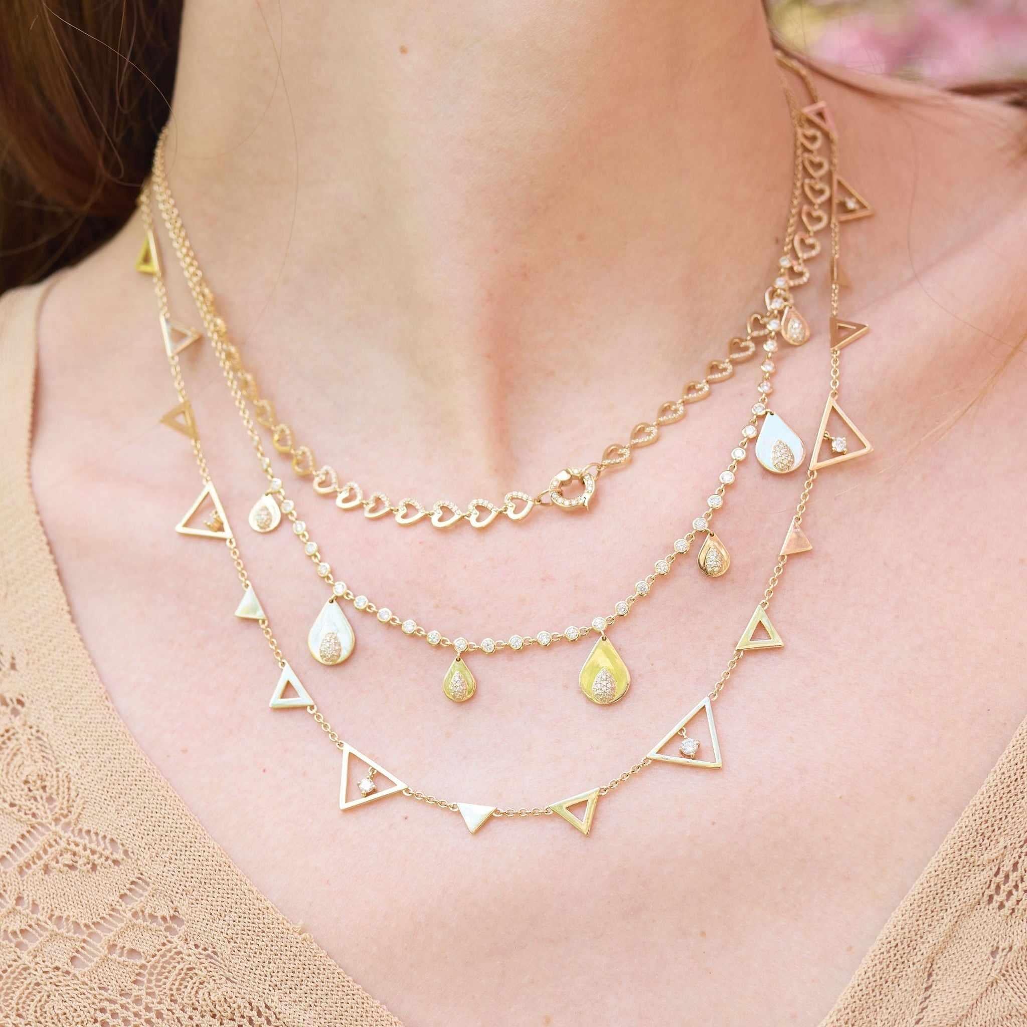 Shine Triangle-Necklace-Eden Presley Fine Jewelry
