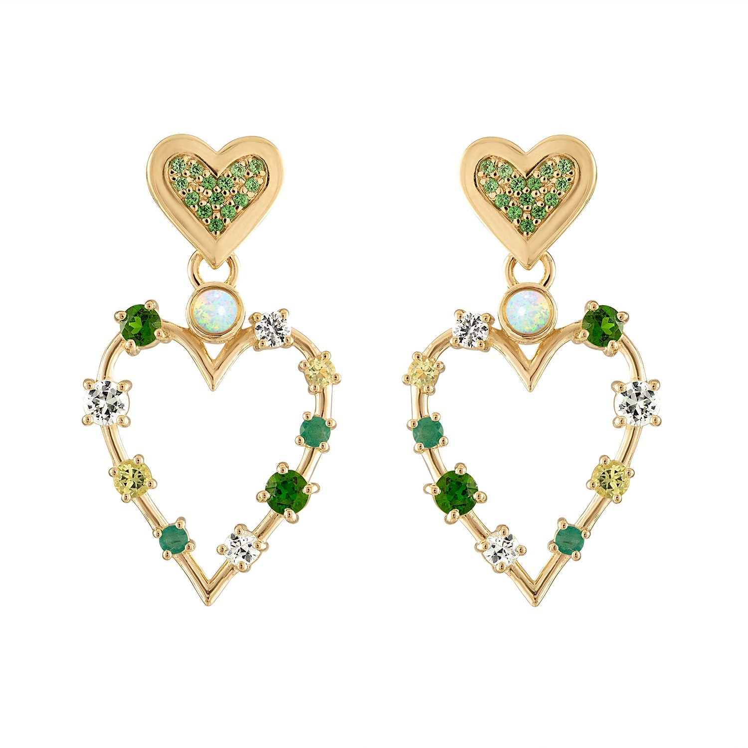 Small Love Transformer Earrings-Earrings-Eden Presley Fine Jewelry