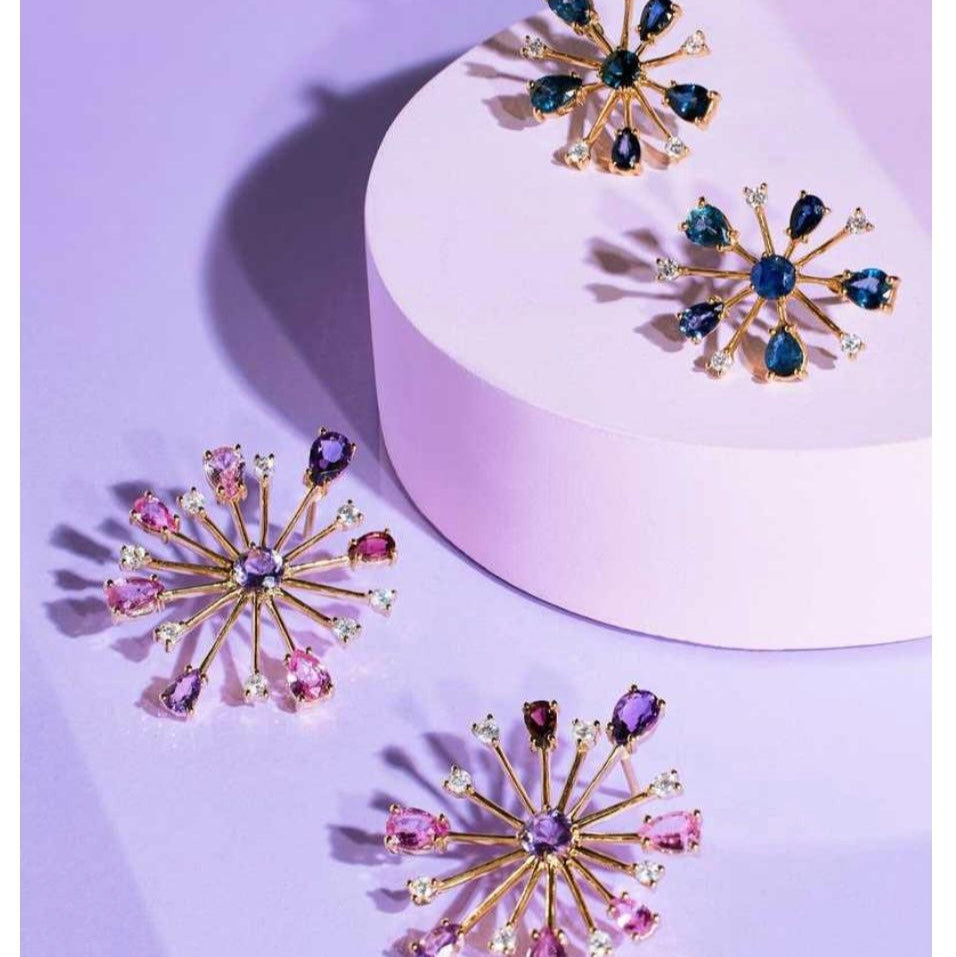 Small Pop Rocks Studs-Earring-Eden Presley Fine Jewelry
