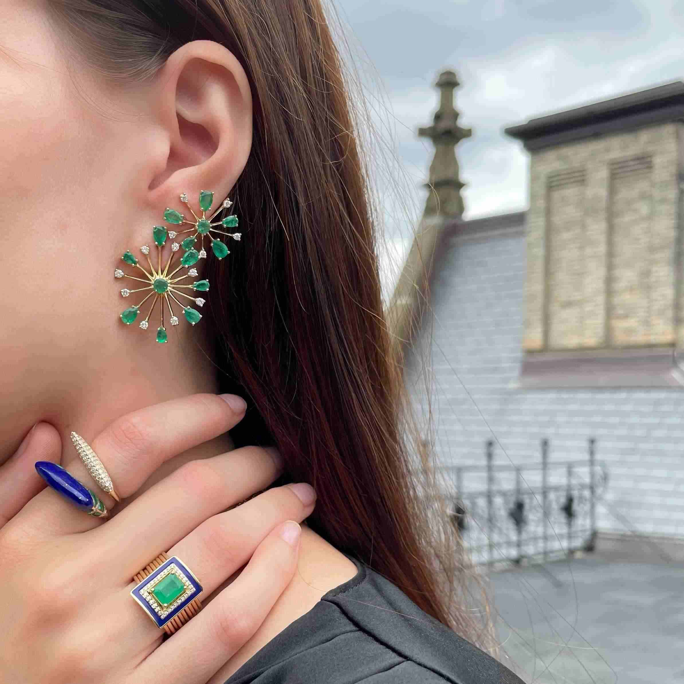 Small Pop Rocks Studs-Earring-Eden Presley Fine Jewelry